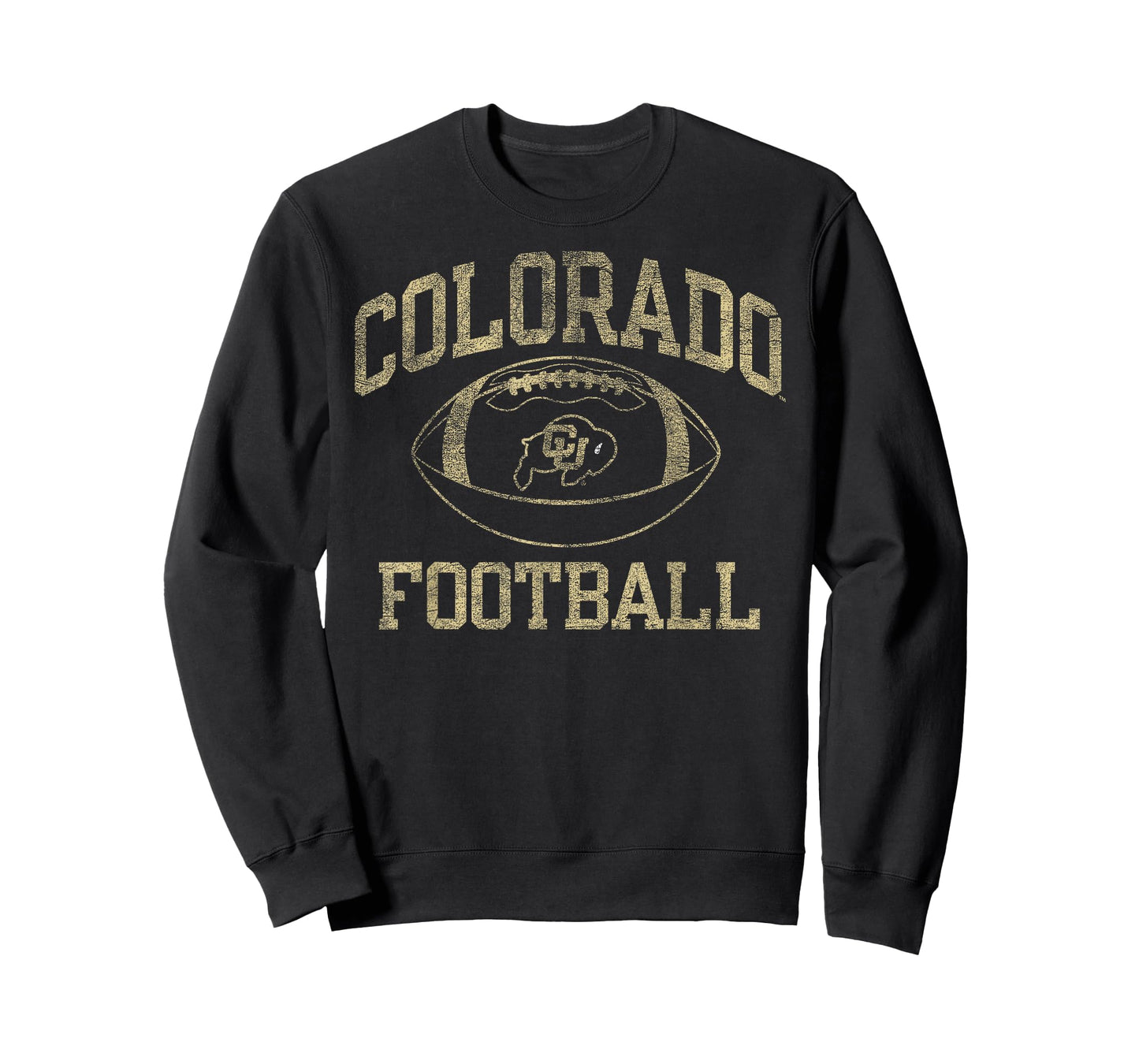 Colorado Buffaloes Football Intensity Black T-Shirt