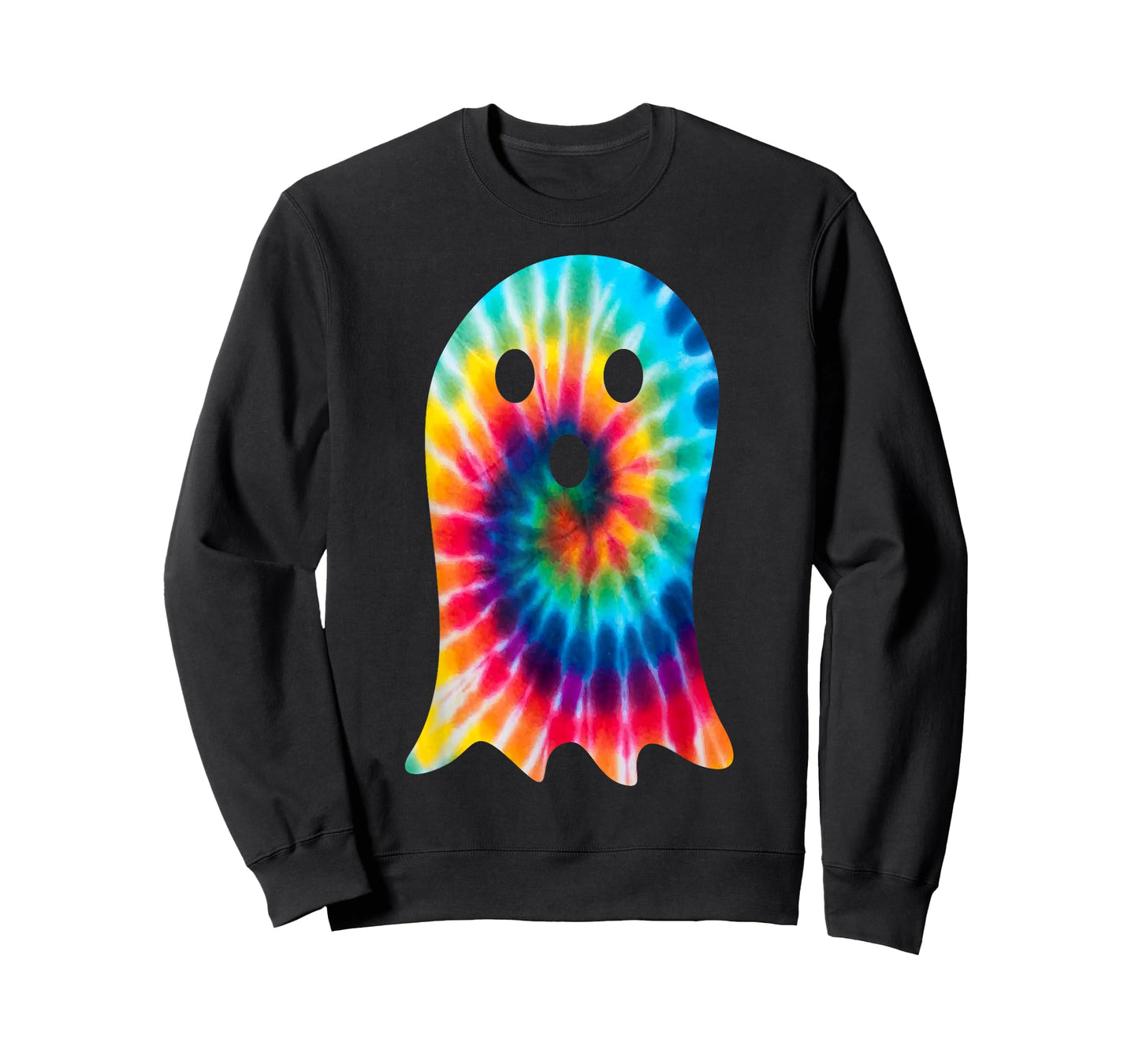 Funny Group Matching Tie Dye Ghost Costume Halloween Party T-Shirt