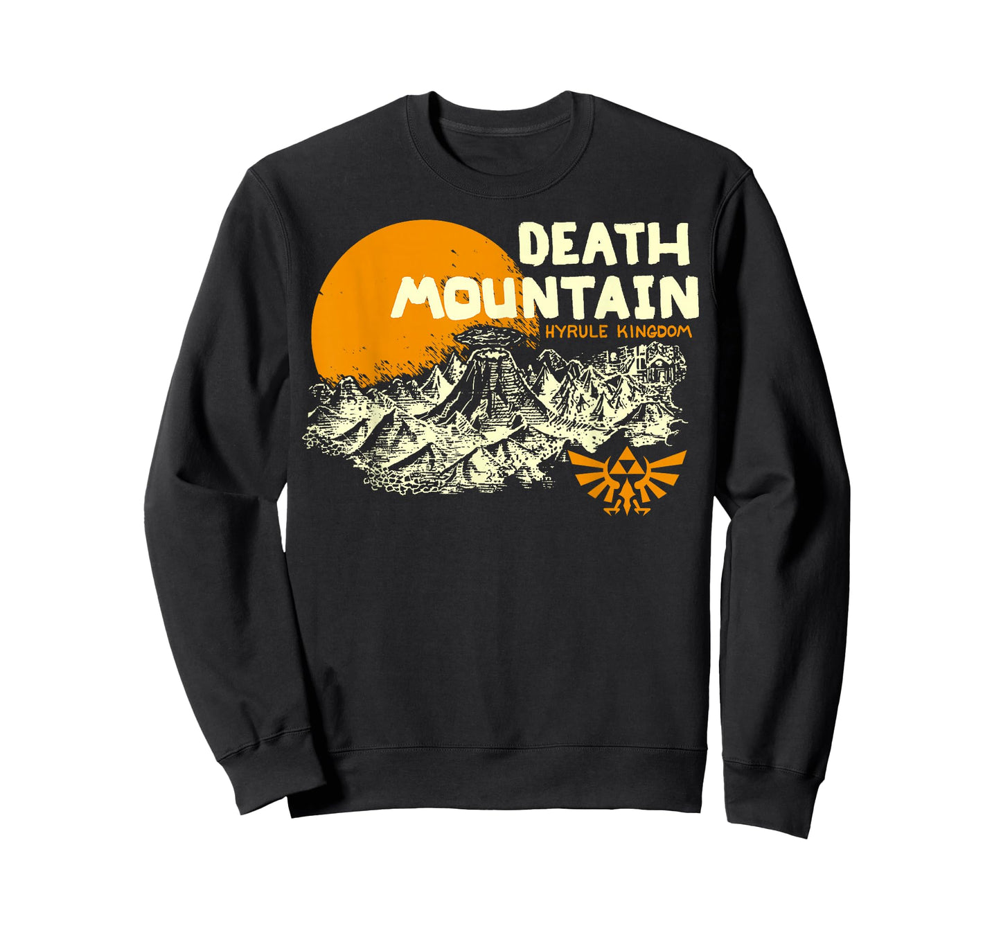 Nintendo Legend Of Zelda Hyrule Death Mountain Scenery T-Shirt