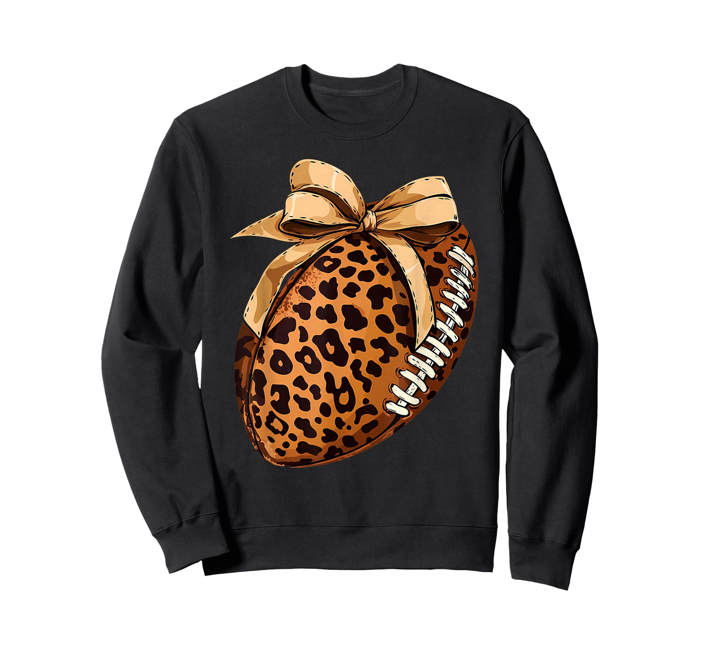 Cute Football Coquette Bow Cute Football Player T-Shirt