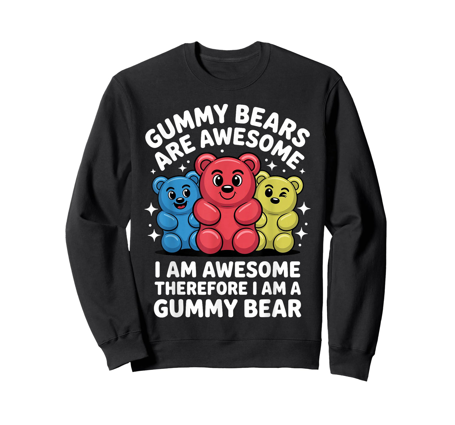 Funny Gummy Bear Design for Men Women Kids Gummy Bear Lovers T-Shirt