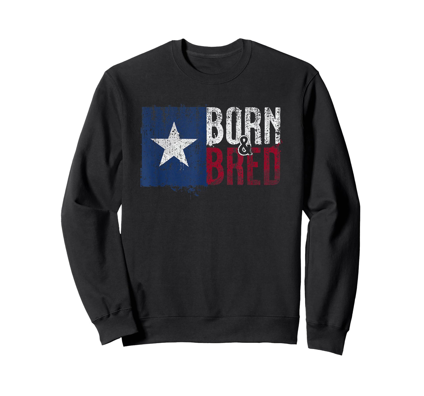 Texas Flag Pride Born & Bred Native Home for Proud Texan T-Shirt
