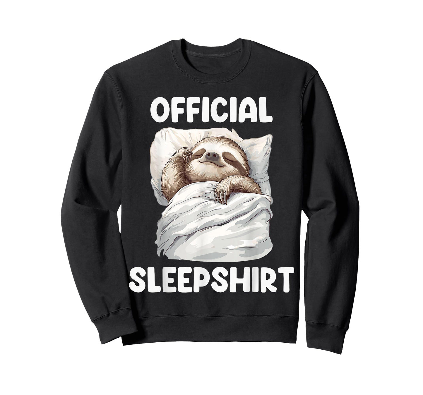 Official Sleepshirt Cute Sleeping Sloth Animal Lovers Pajama T-Shirt