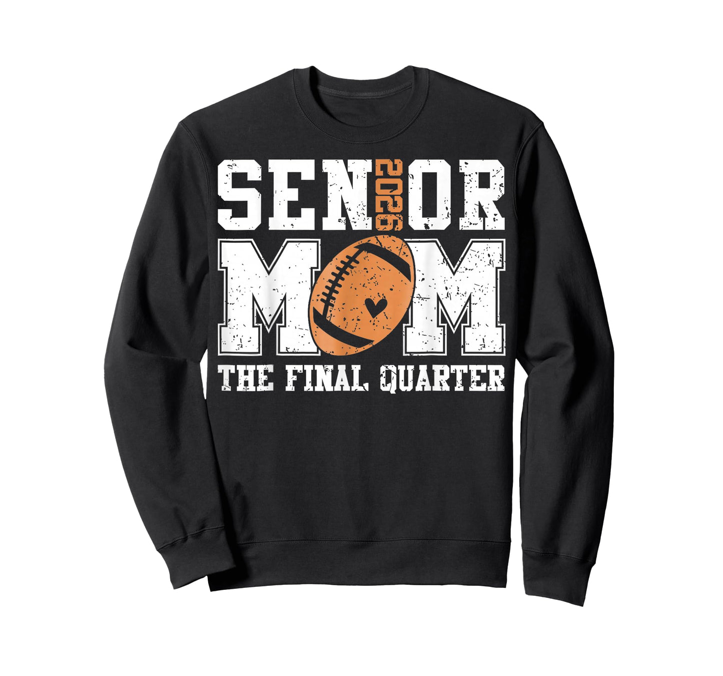 Senior Football Mom Football Mama Game Day Class of 2026 T-Shirt
