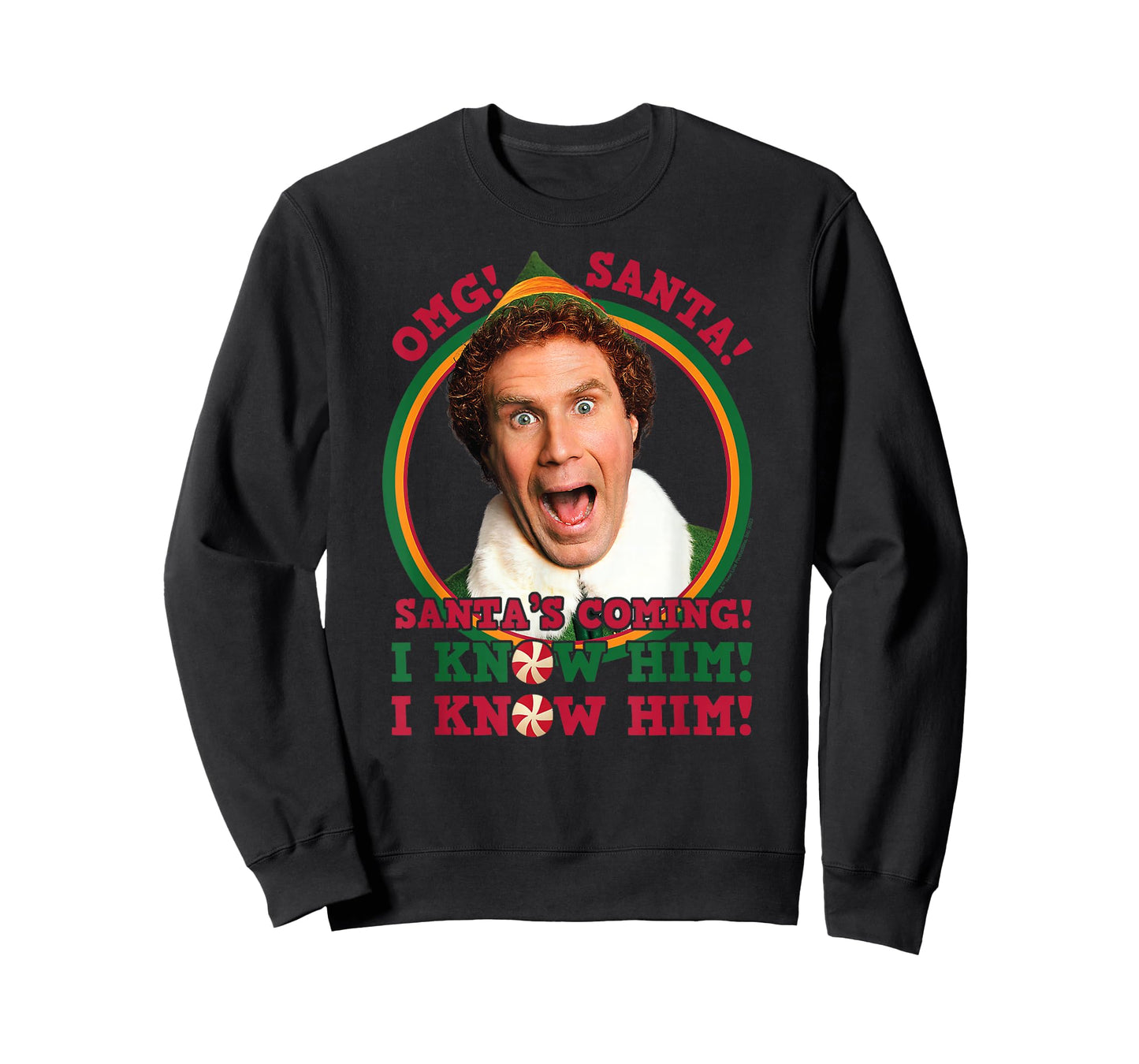 Elf - OMG Santa I Know Him T-Shirt