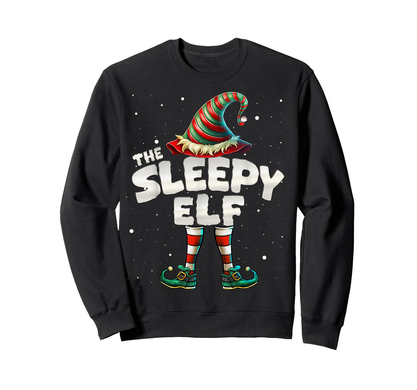 I'm The Sleepy Elf Family Matching Group Christmas T-Shirt