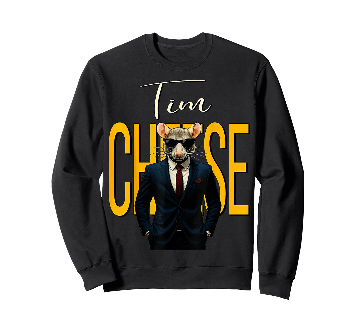 Tim Cheese - Funny Secret Agent Mouse Brainrot Kids Gaming T-Shirt