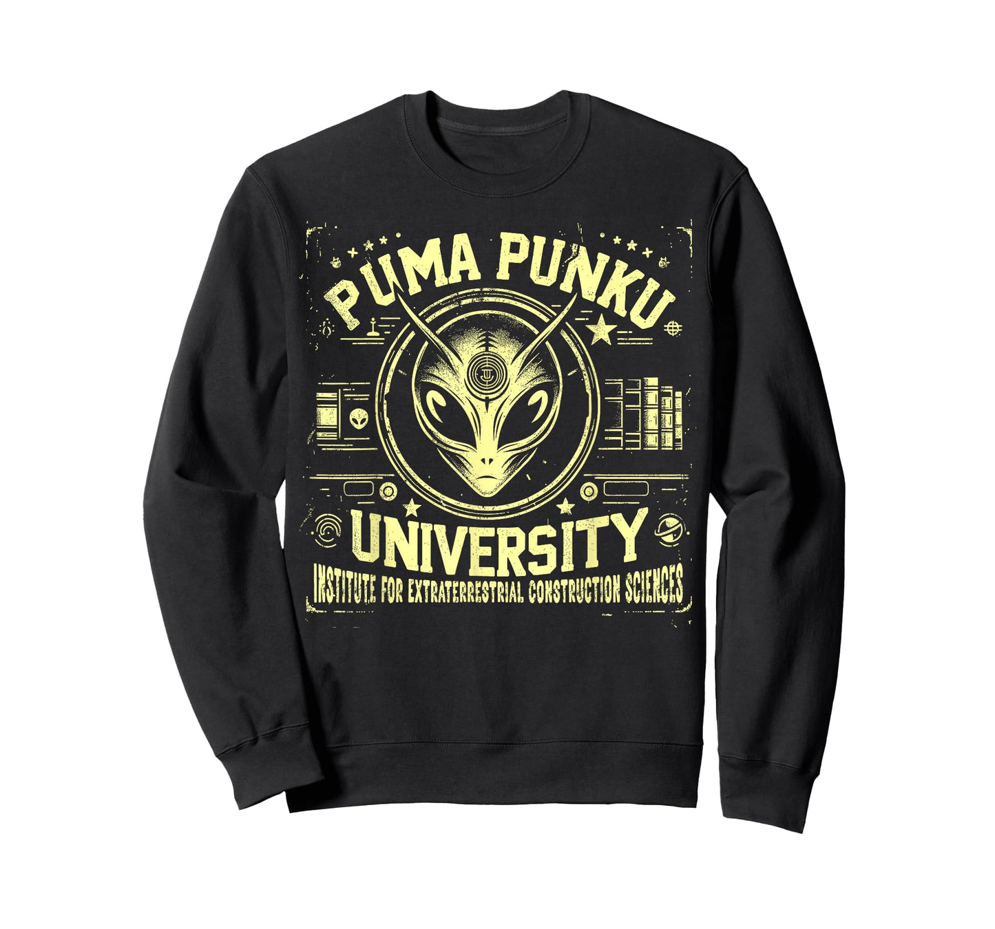 Puma Punku University, Ancient Astronaut Theorist Alien T-Shirt