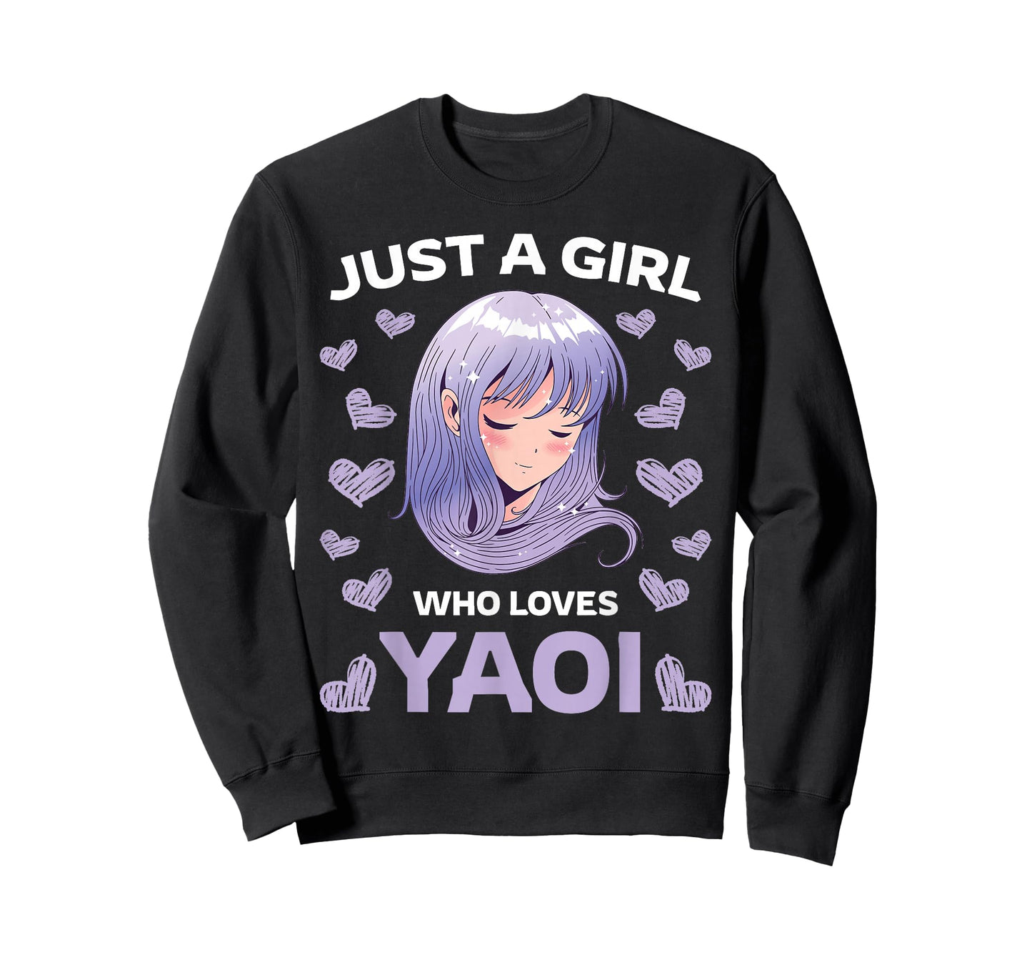 Just A Girl Who Loves Yaoi Manga BL Gay Anime Manga Fujoshi T-Shirt