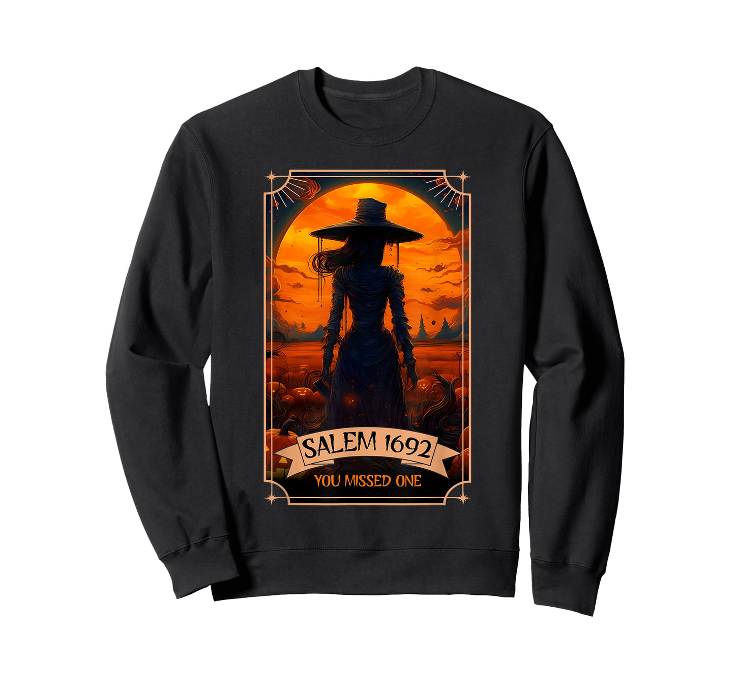 Salem 1692 They Missed One Witch Halloween Van Gogh Women T-Shirt