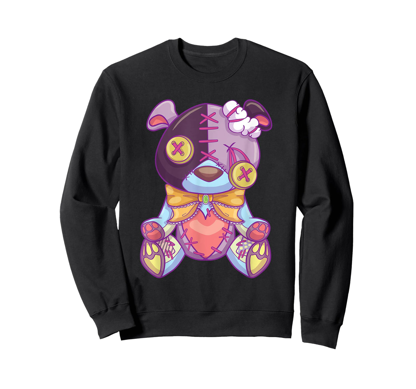 Pastel Goth Teddy Bear Japanese Anime Kawaii Menhera T-Shirt
