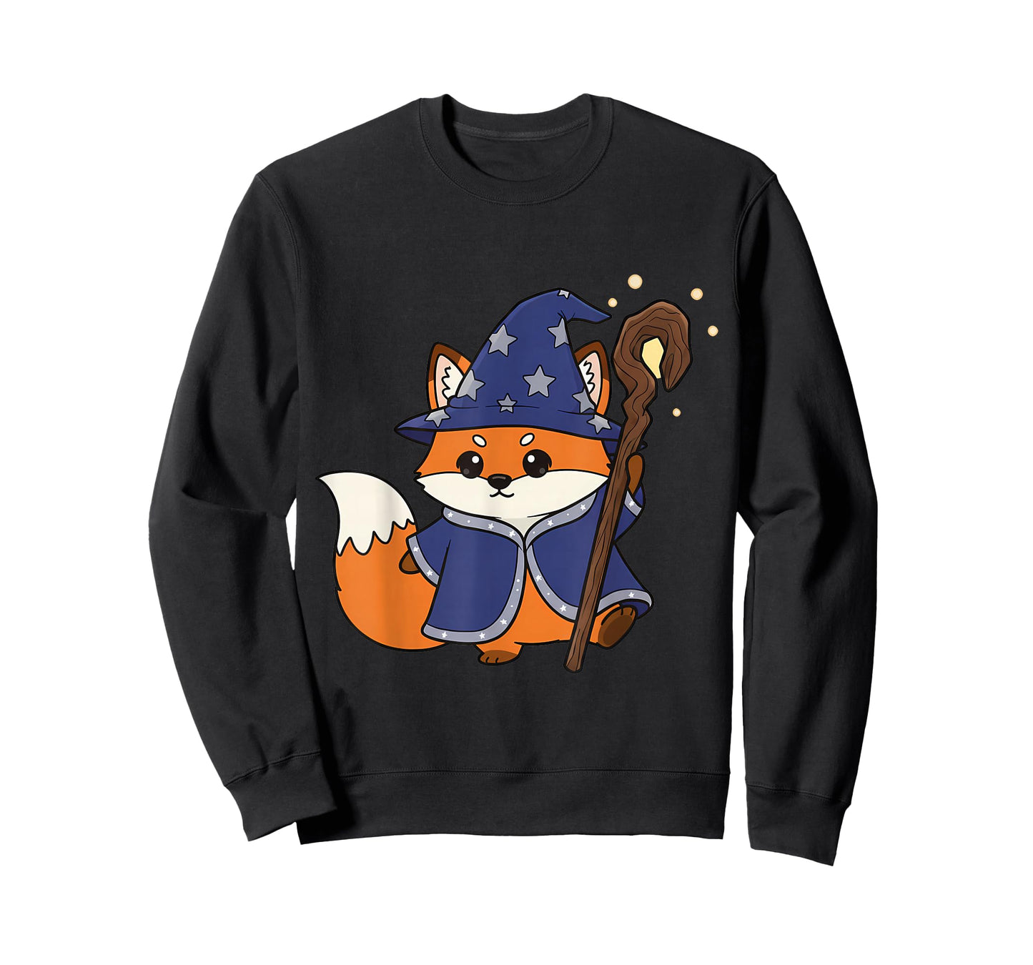 Cute Fox Wizard Magic Fantasy Animal T-Shirt