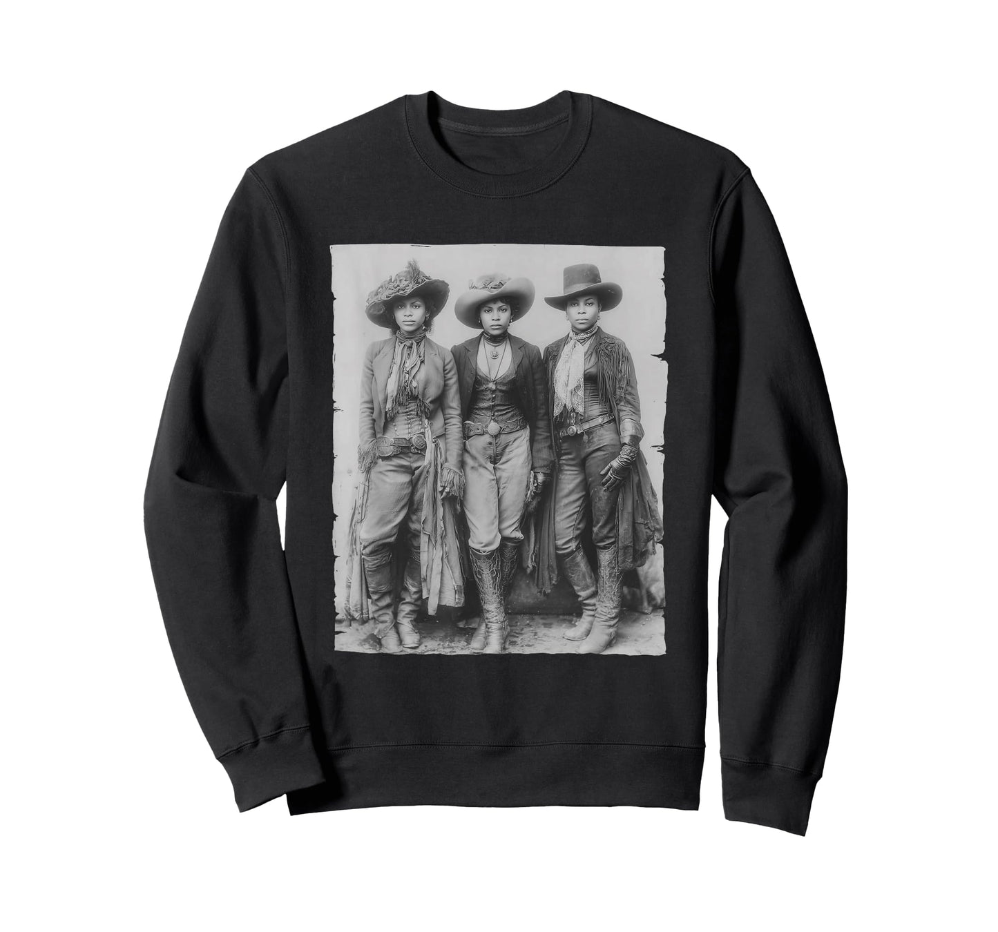 Black African American Cowgirl Western Country Texas Rodeo T-Shirt