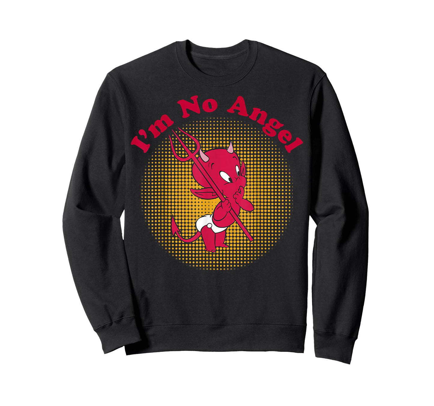Hot Stuff The Little Devil I'm No Angel Portrait T-Shirt