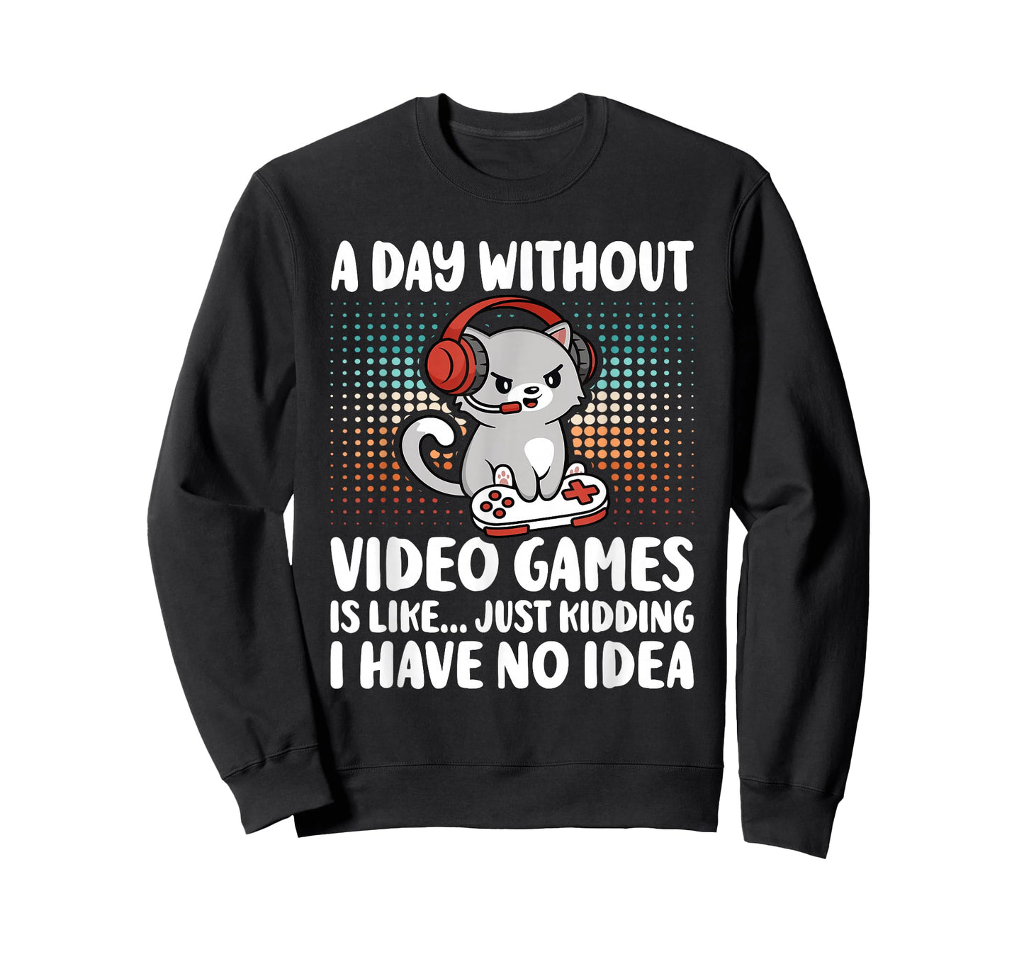 Funny Gamer A Day Without Video Games Boys Kids Teens Gaming T-Shirt