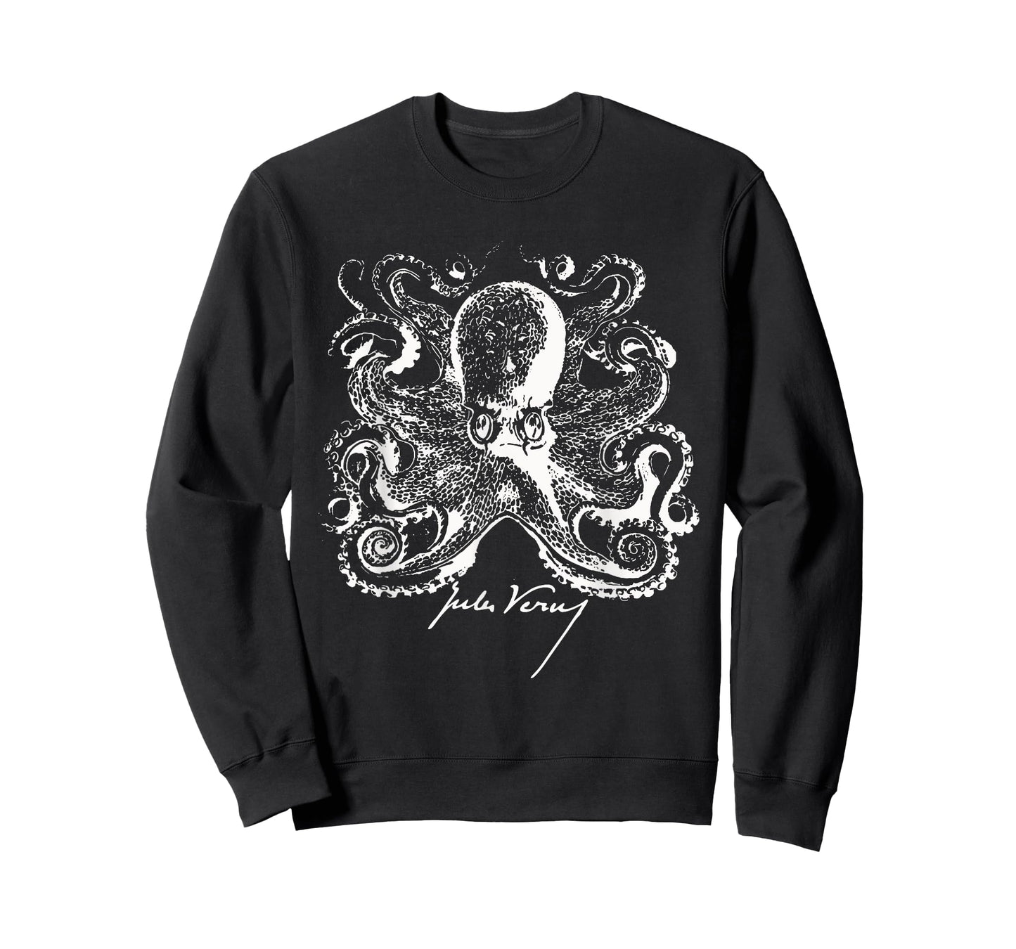 Jules Verne Signature - Sea Monster Octopus 2 - Fan T-Shirt T-Shirt