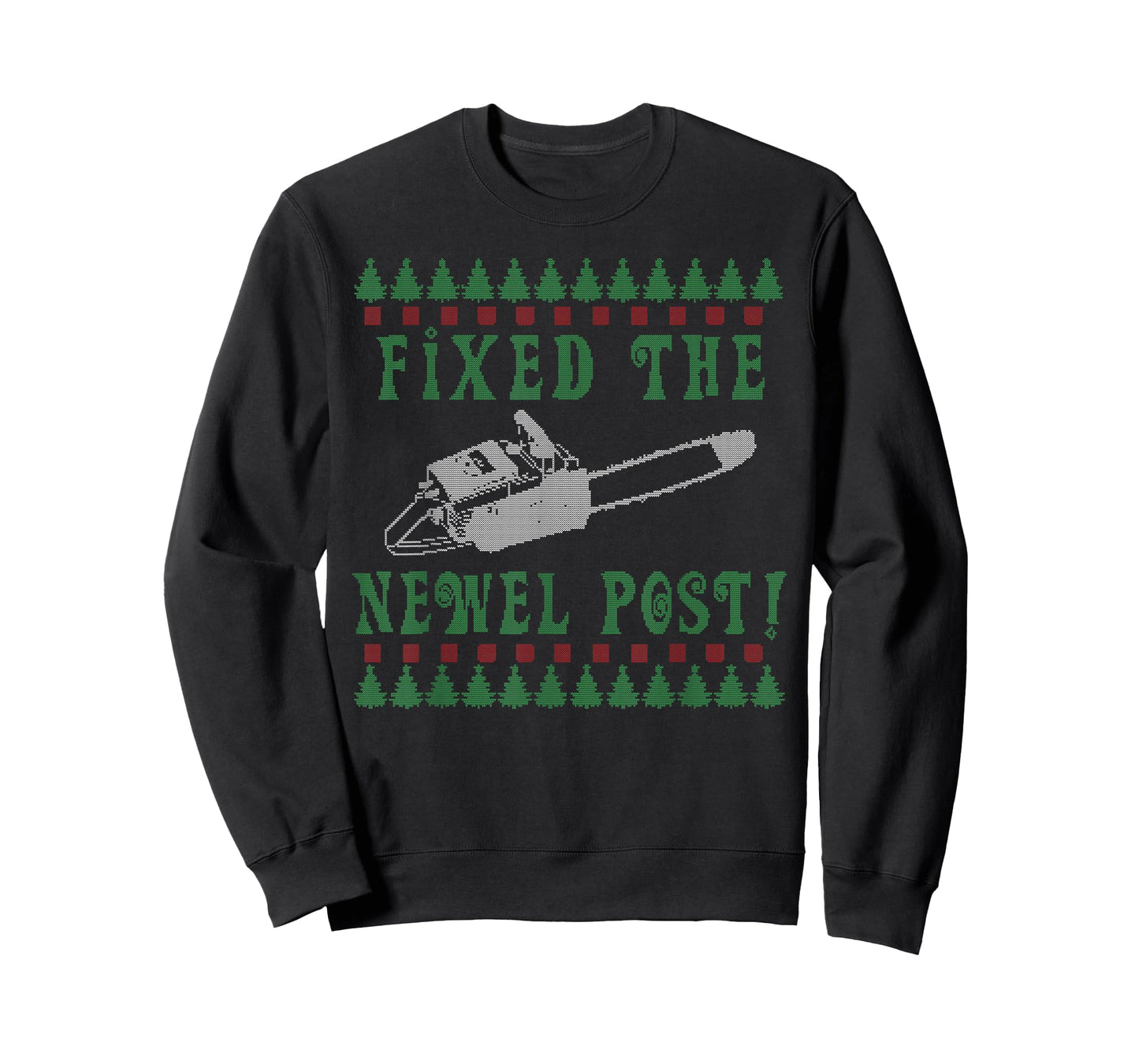 Funny Chainsaw Christmas Ugly Christmas Sweater T-Shirt