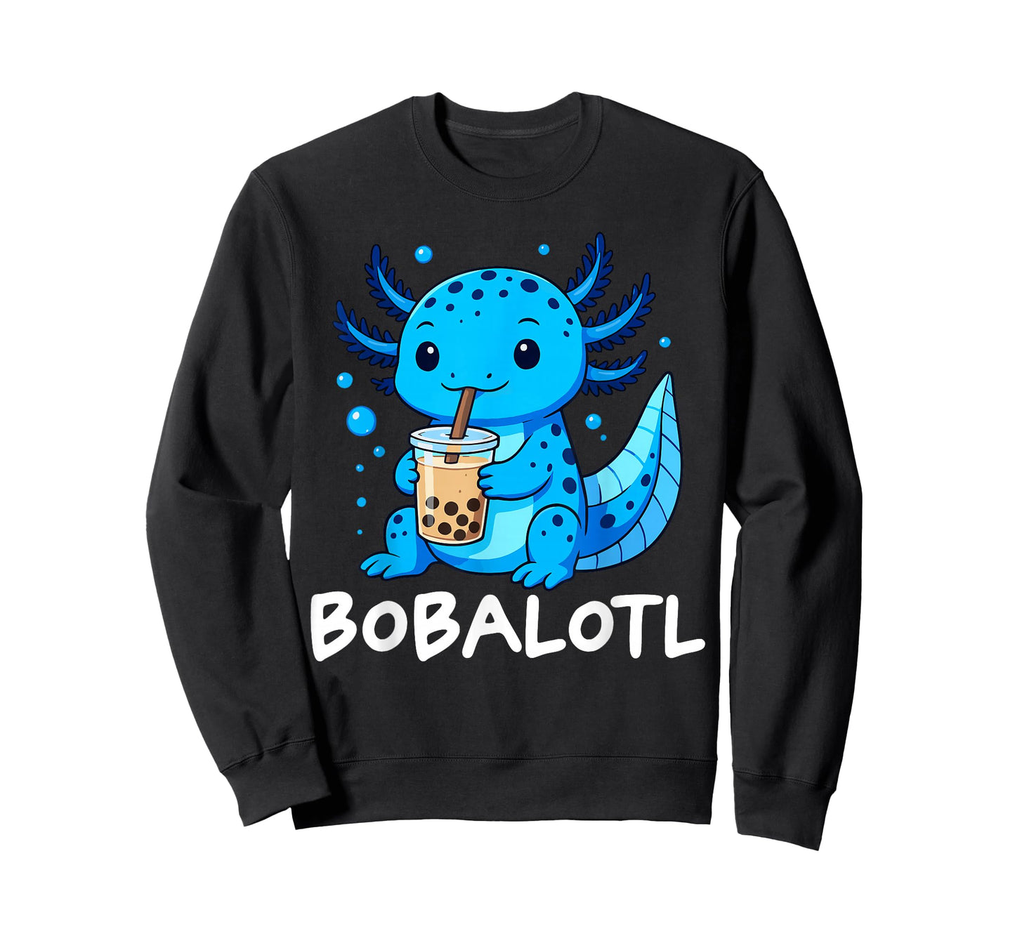 Bobalotl Axolotl Boba Tea T-Shirt