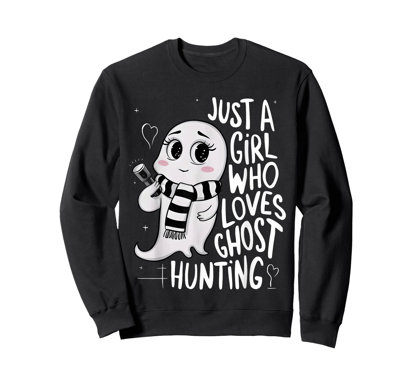 Just a Girl Who Loves Ghost Hunting Funny Ghost Hunter Women T-Shirt