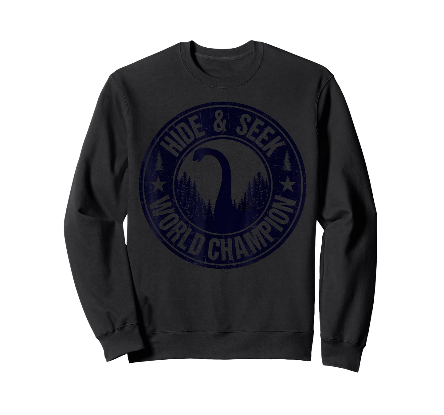 Loch Ness Monster Hide And Seek World Champion! Funny Nessie T-Shirt