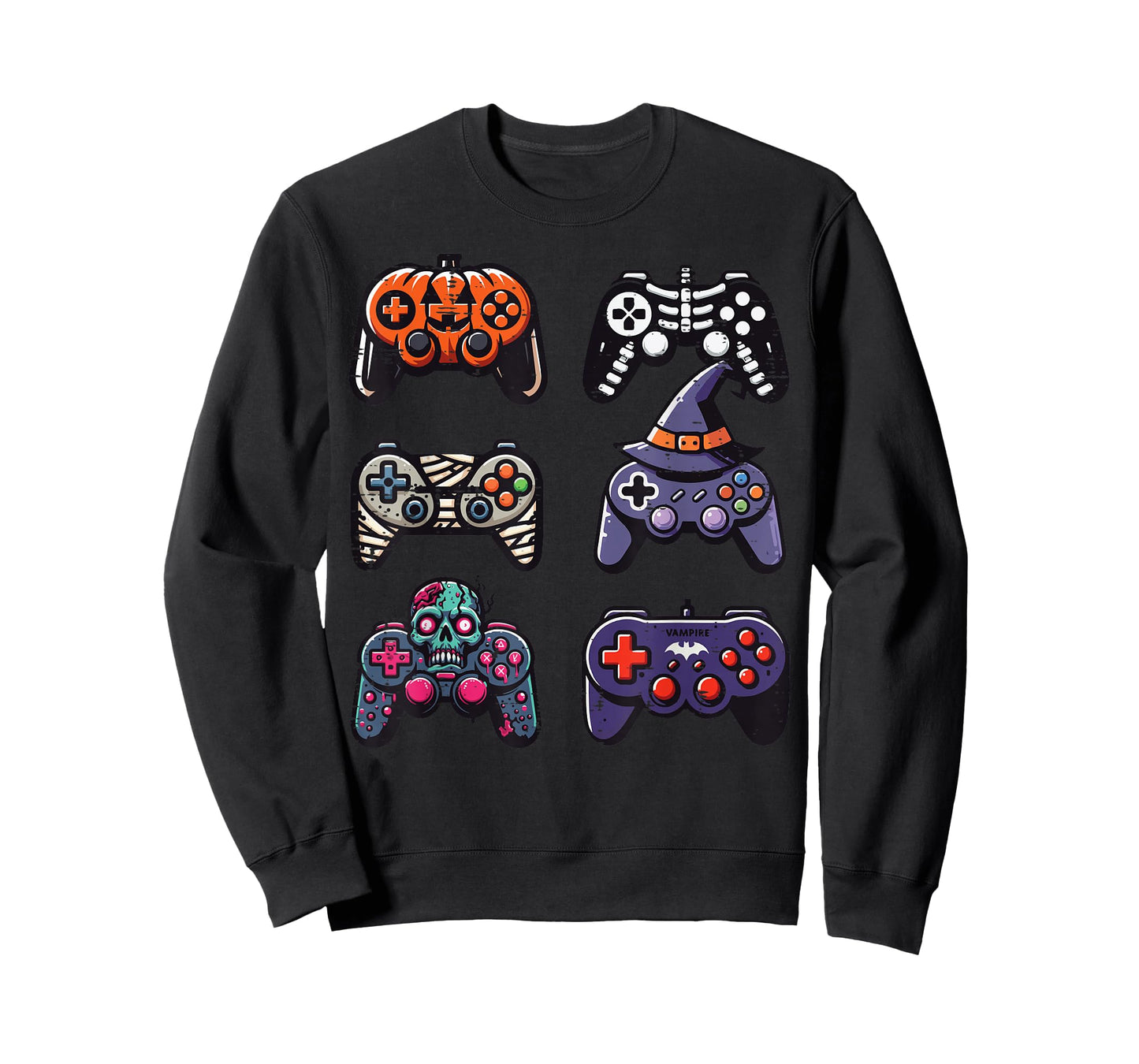 Halloween Gaming Controller Gamer Costume Men Boys Kids Teen T-Shirt