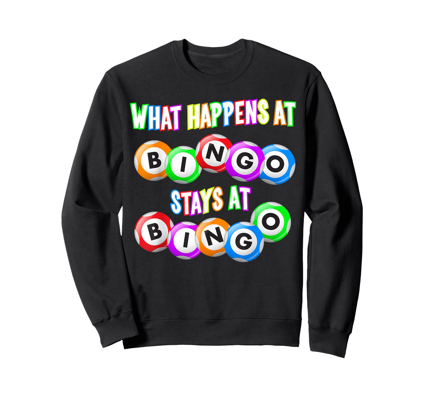 Funny Bingo King - What Happens At Bingo TShirt T-Shirt