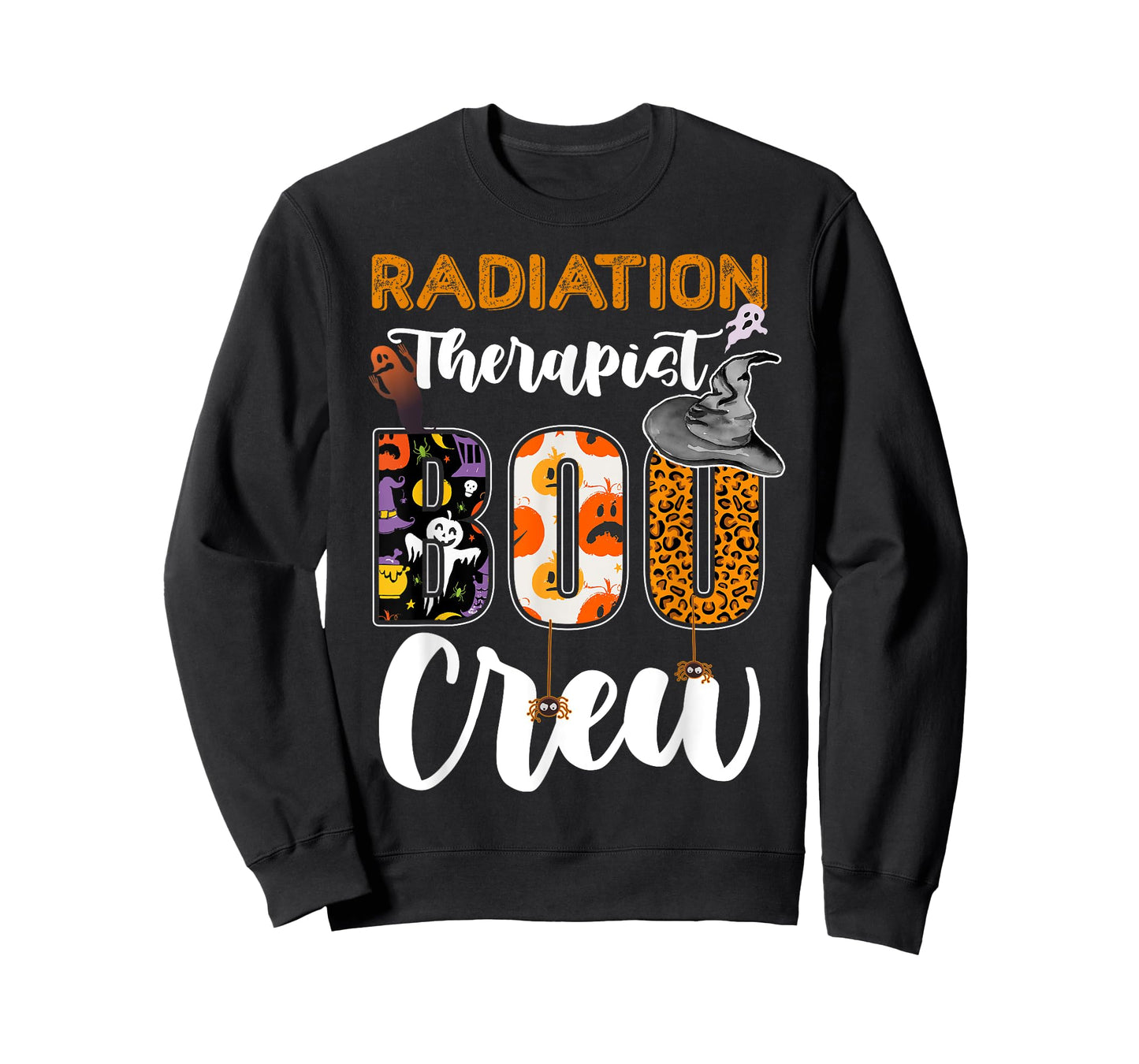 Radiation Therapist Boo Crew Ghost Therapy Halloween Match T-Shirt