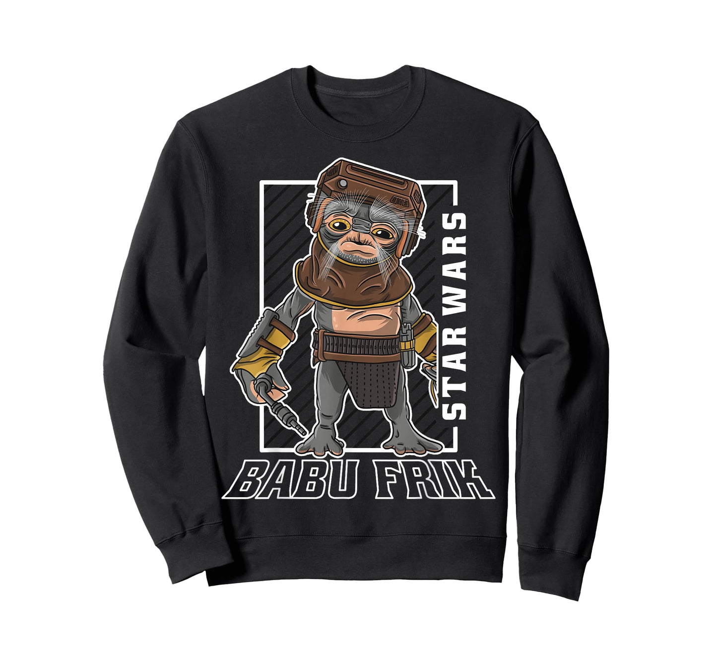 Star Wars The Rise Of Skywalker Babu Frik Portrait T-Shirt