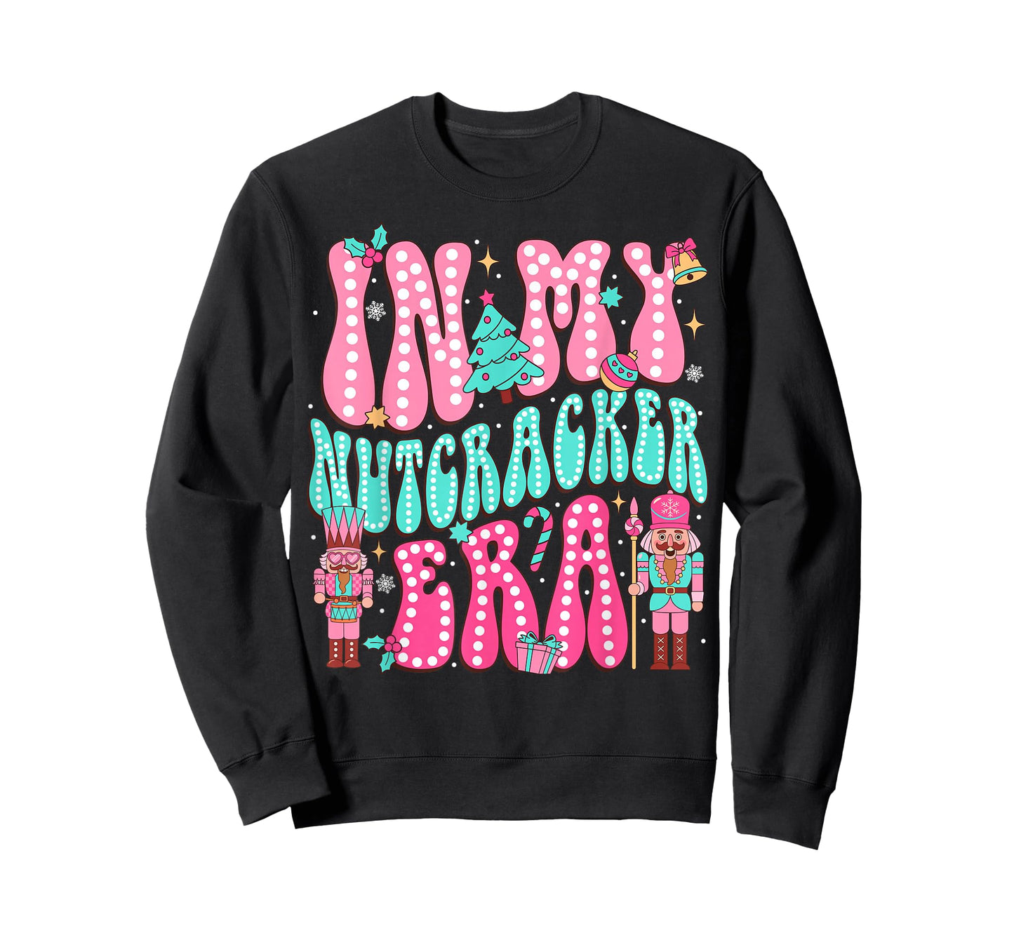 Pink Nutcracker Squad in My Nutcracker Era Pink Christmas T-Shirt