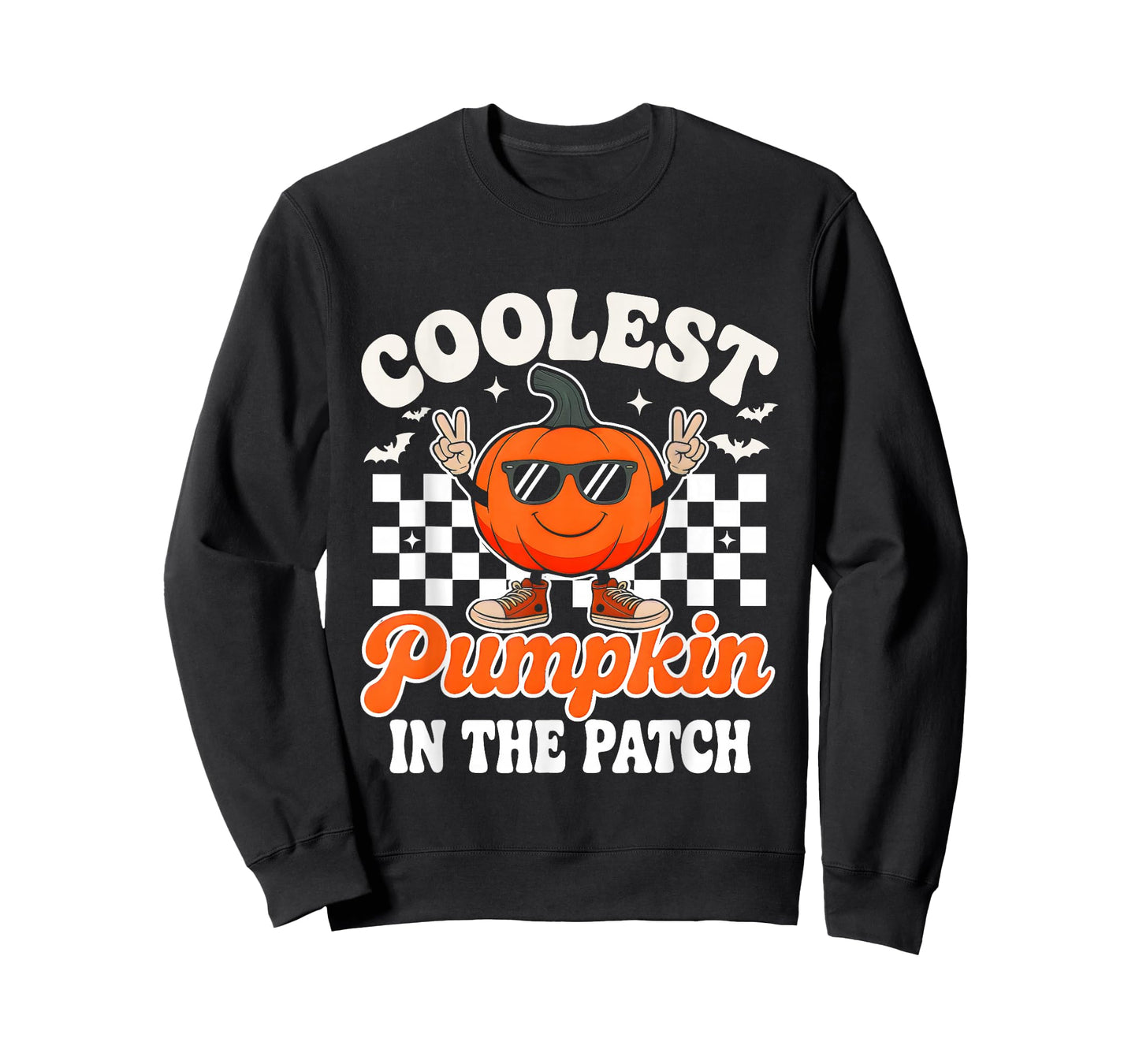 Coolest Pumpkin In The Patch Halloween Toddler Boys Kids T-Shirt