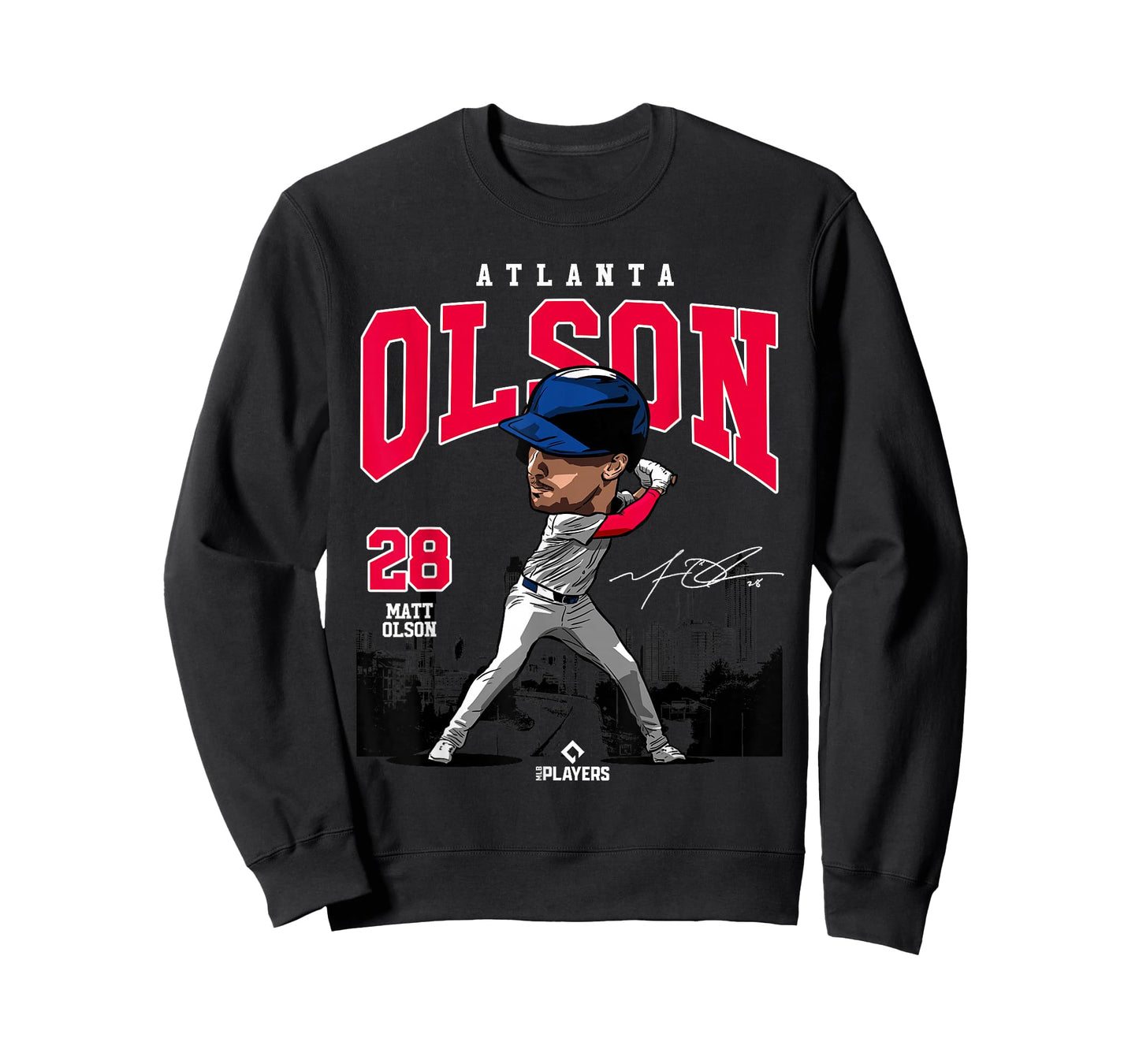 Matt Olson | Atlanta Baseball MLB Players | MLBOLS4027 T-Shirt