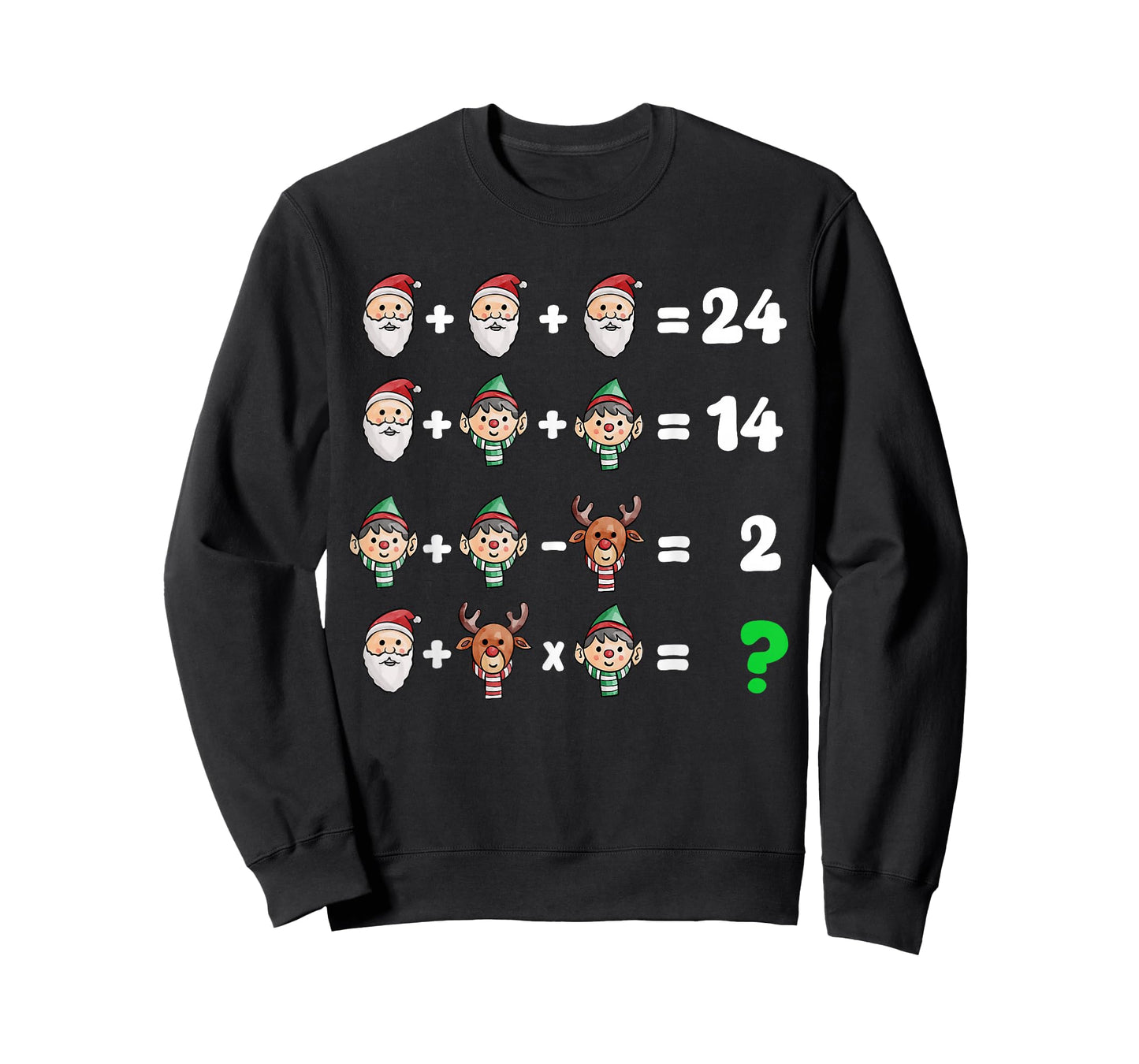 Order of Operations Quiz Christmas Math Teacher Xmas Math T-Shirt