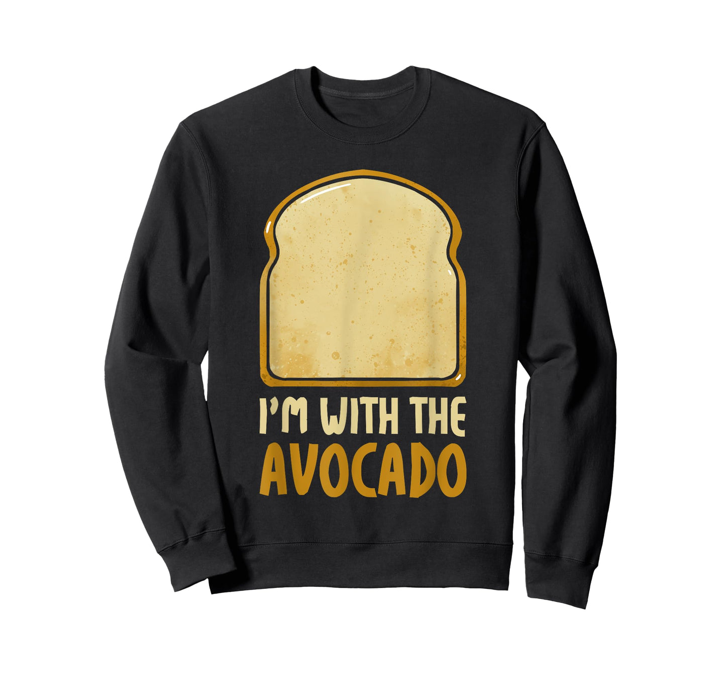 Funny Halloween Costume I'm with the Avocado Toast Couple T-Shirt