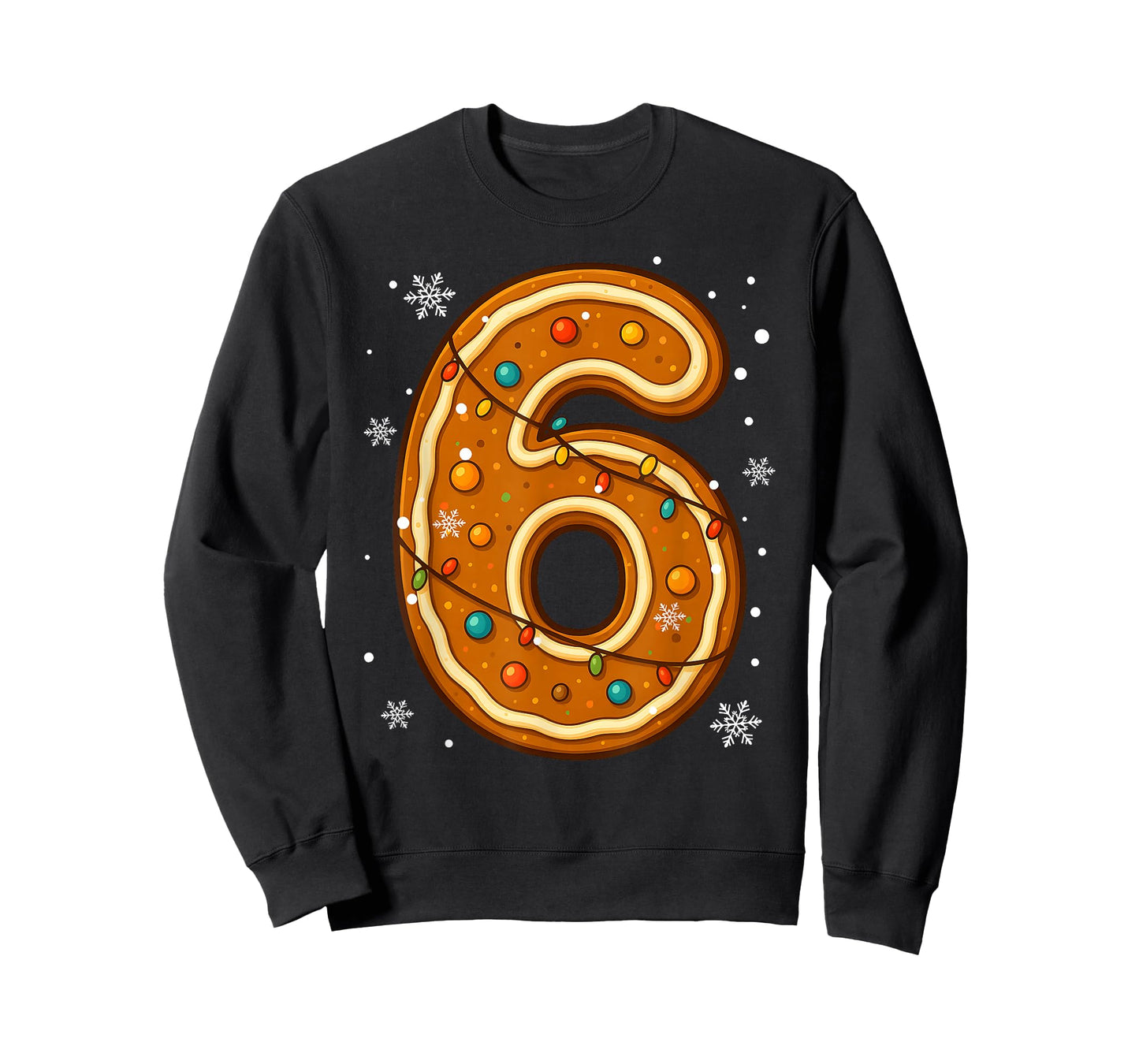 6 7 Gingerbread Meme Christmas Matching Couple Boy Girl Teen T-Shirt
