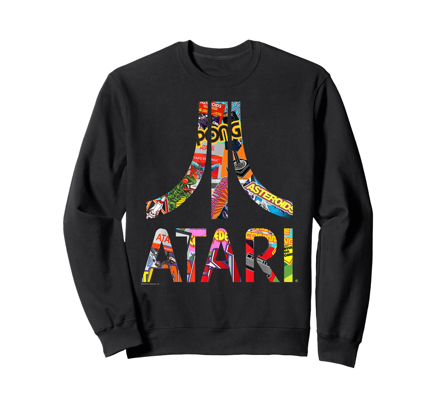 ATARI Classic Video Game Logo Montage T-Shirt