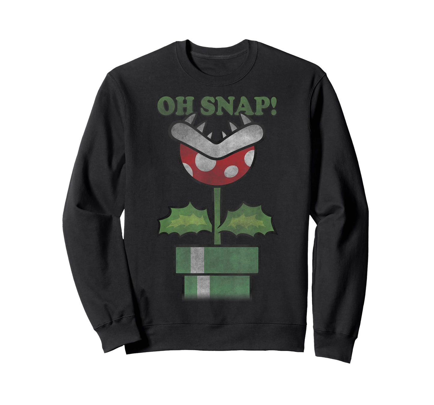Nintendo Super Mario Piranha Plant Oh Snap Vintage T-Shirt