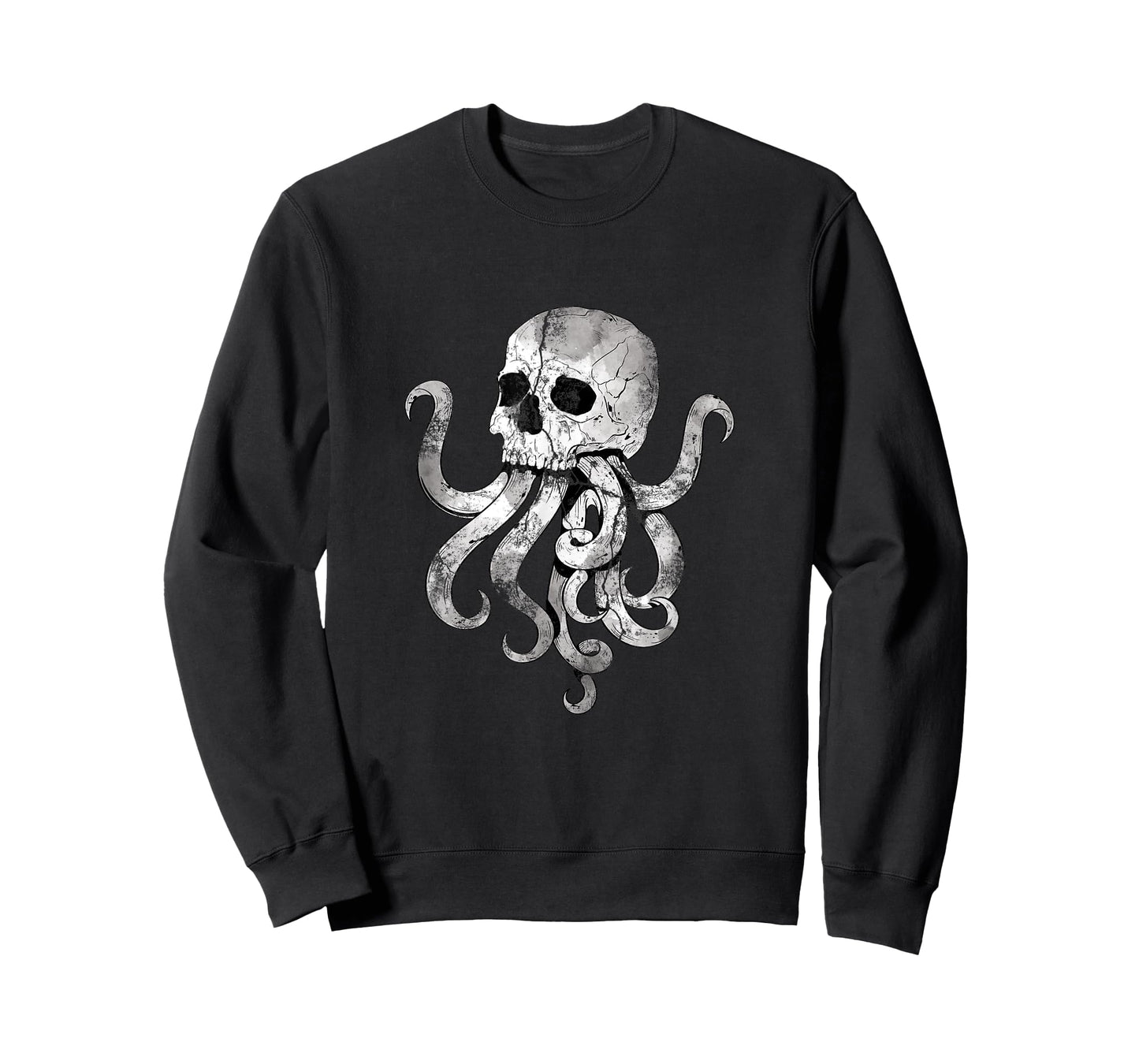 Sea Monster Kraken Gift Predator Skull Octopus T-Shirt