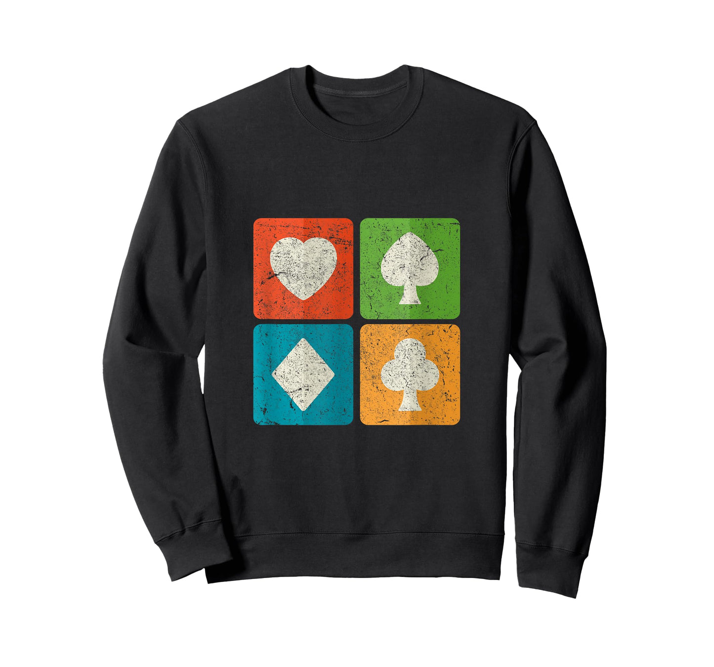 Vintage Playing Cards Symbols Suits T-Shirt T-Shirt
