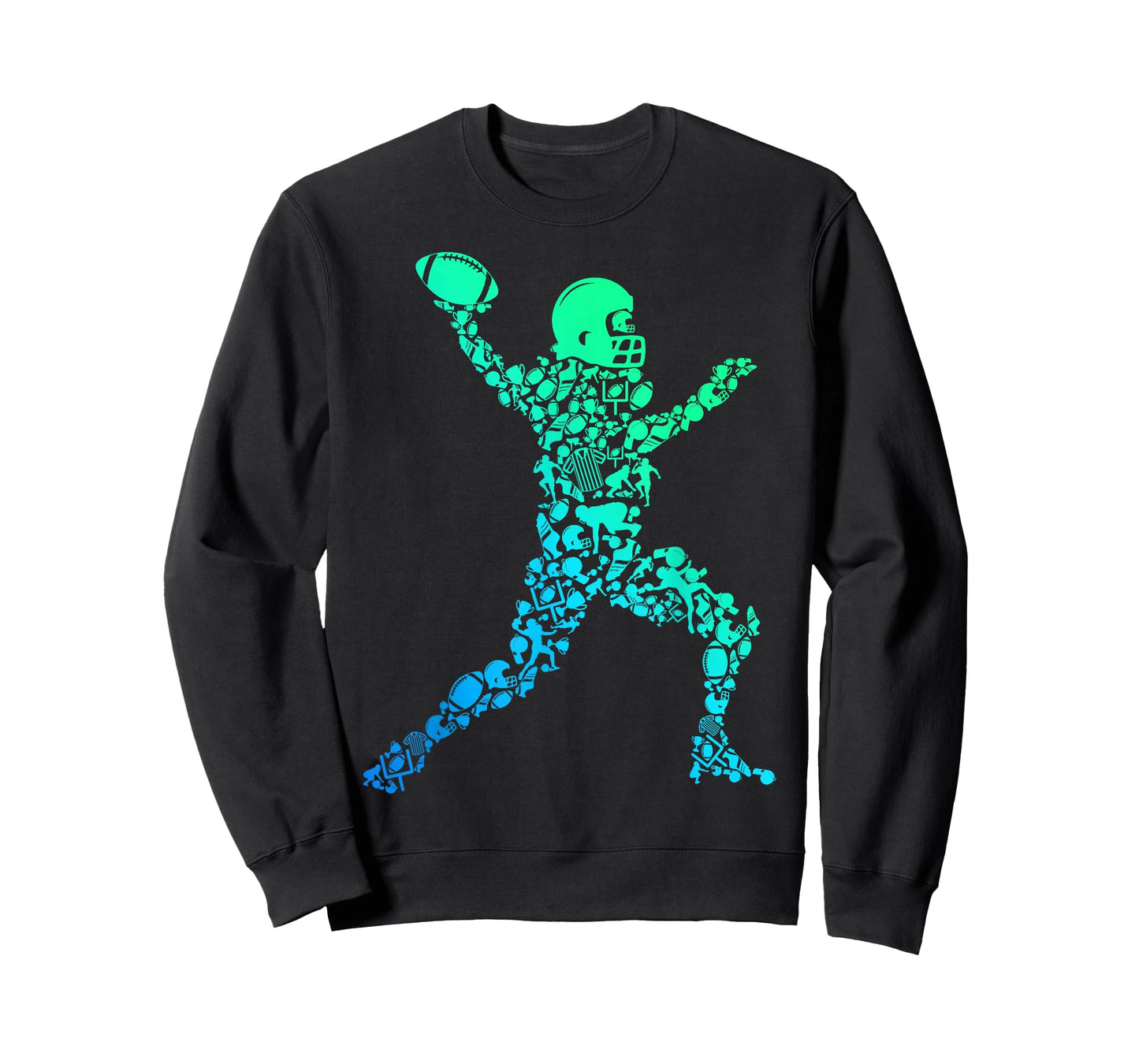Football American Football Boys Kids Men T-Shirt