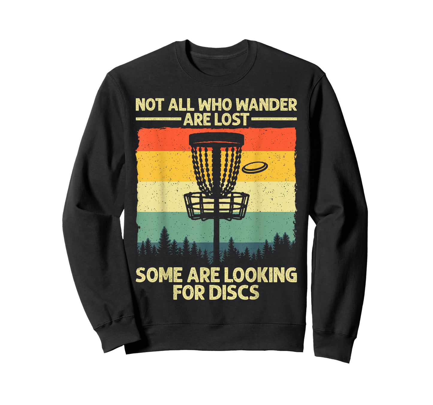 Funny Disc Golf Art For Men Women Kids Disc Golfer Disc Golf T-Shirt