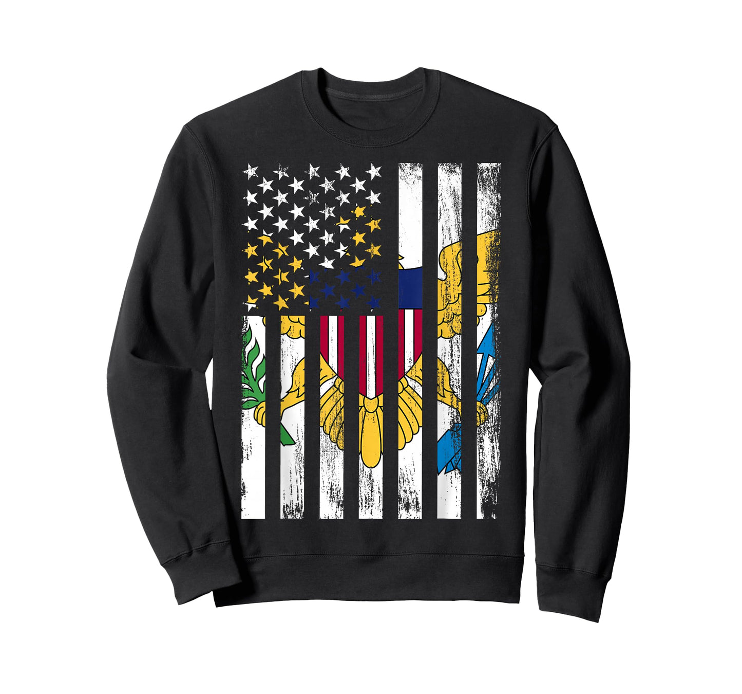 American Virgin Islands & USA T-Shirt