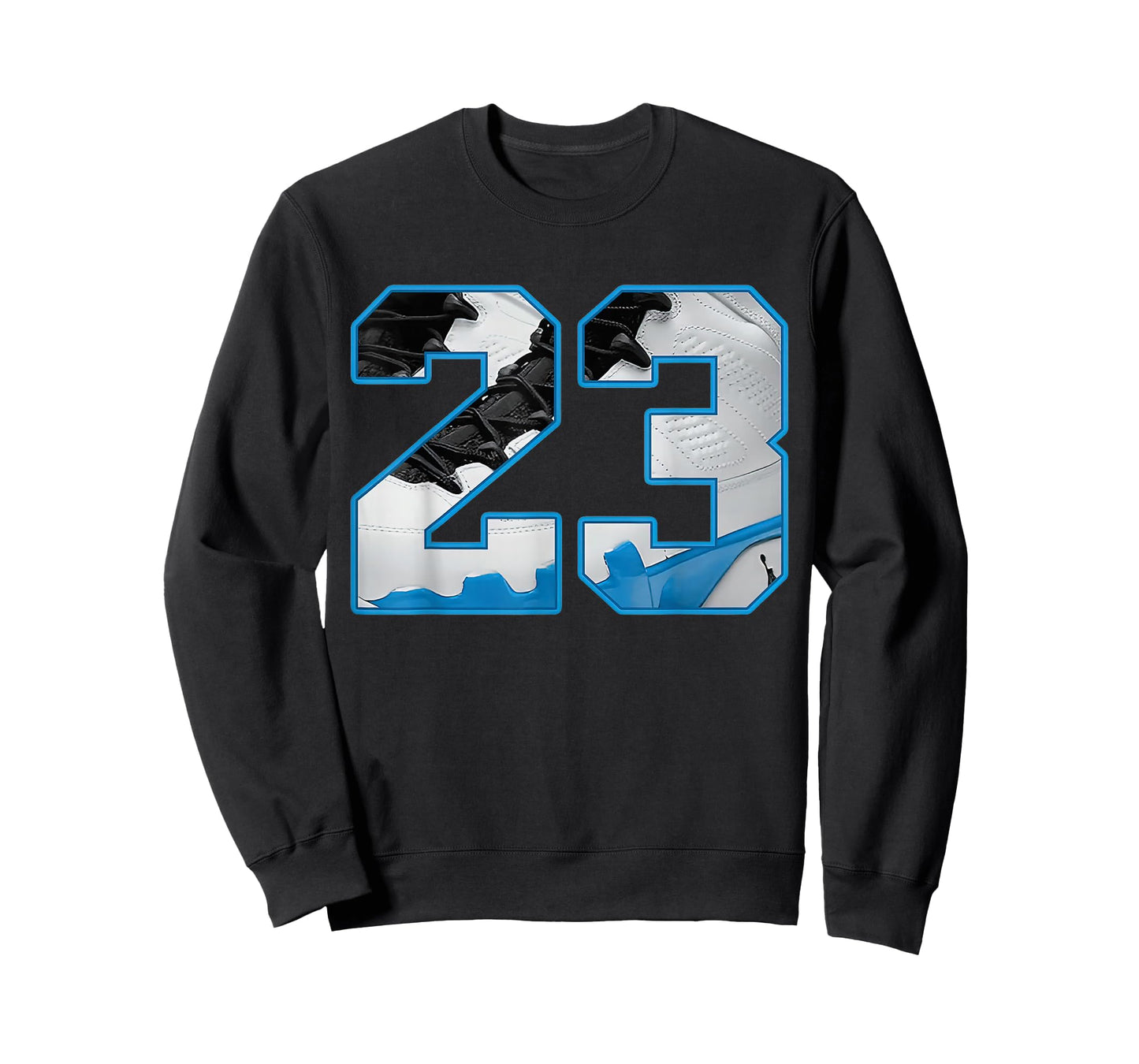 Number 23 Powder Blue 9s Loser Lover Matching Tee T-Shirt