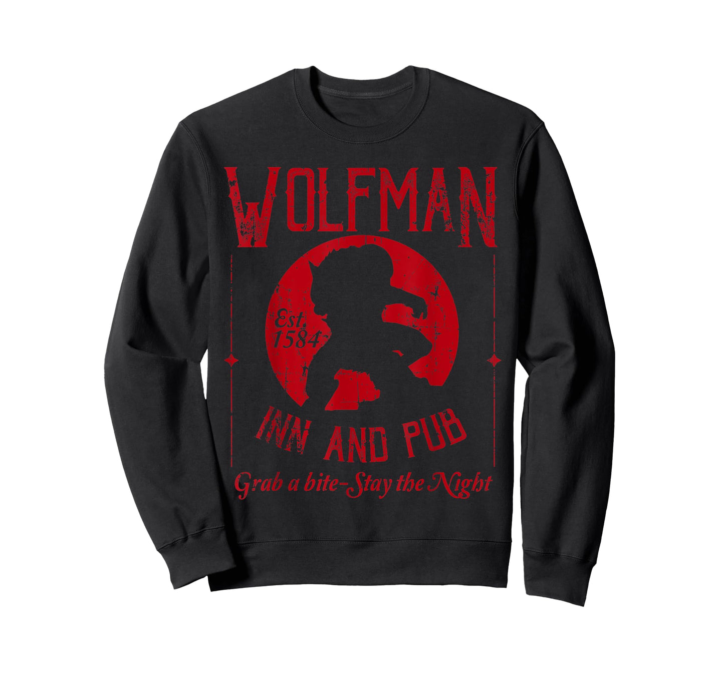 Wolfman Inn and Pub Distressed T-Shirt