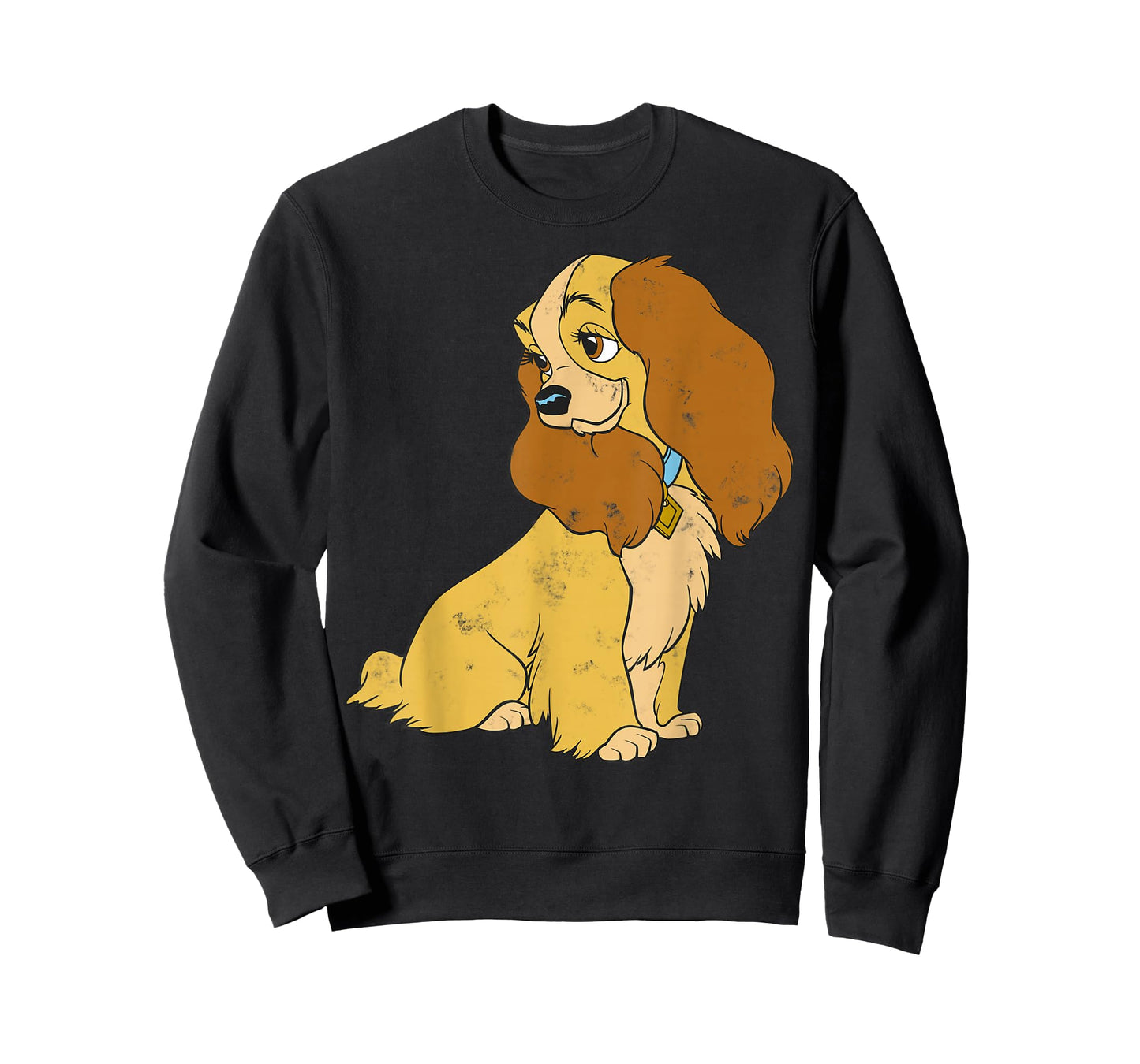 Disney Lady and The Tramp Lady Simple Portrait T-Shirt