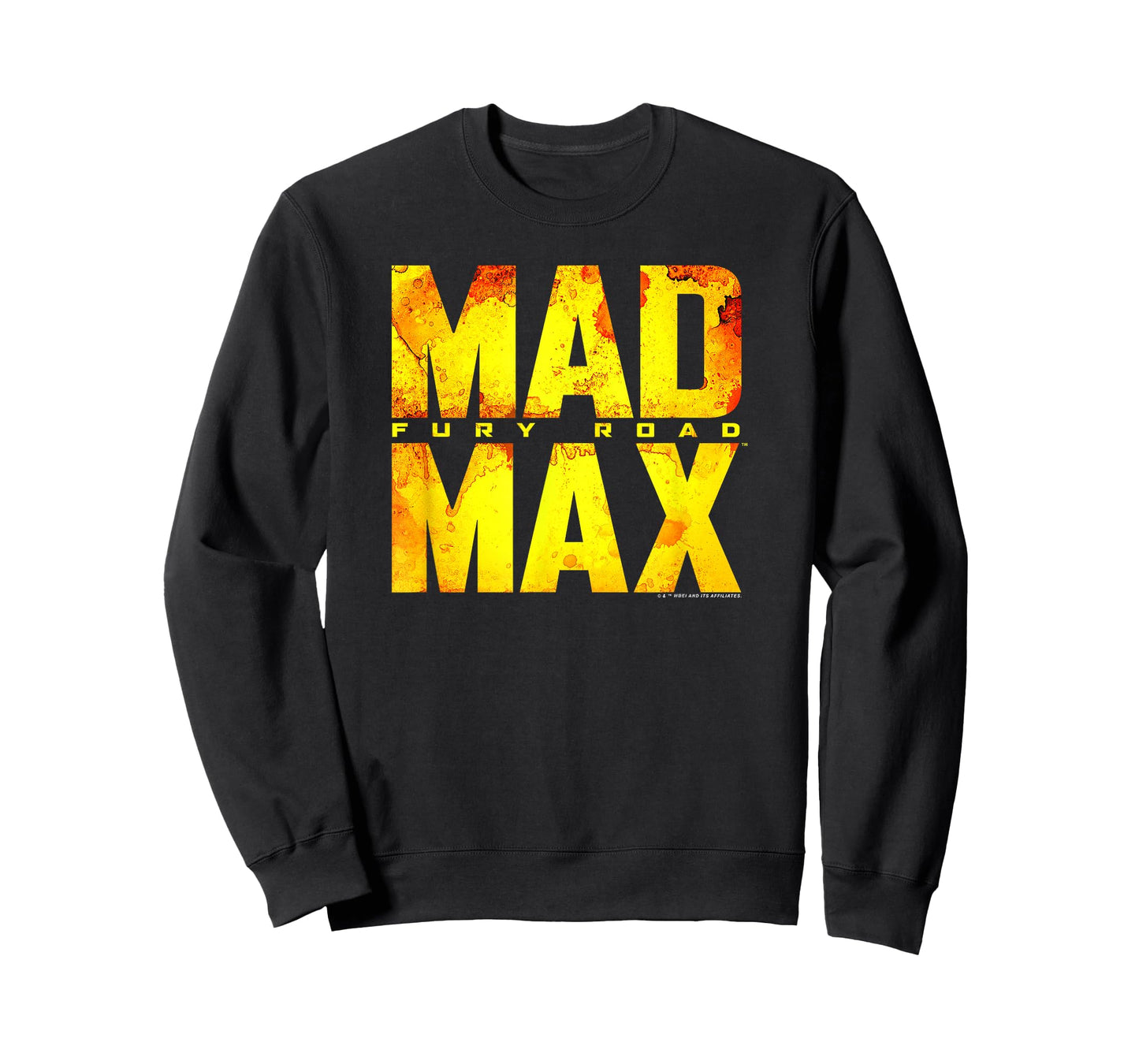 WB100 Mad Max Fury Road Bold Gold Stack Movie Logo T-Shirt