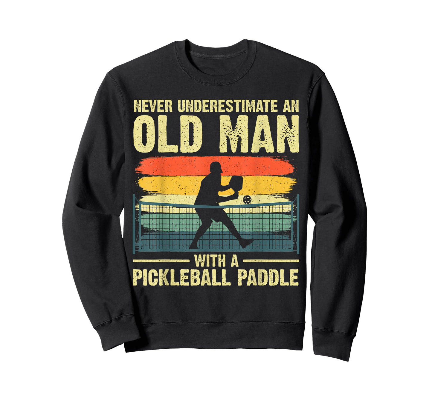 Cool Pickleball Design For Men Grandpa Pickleball Player T-Shirt