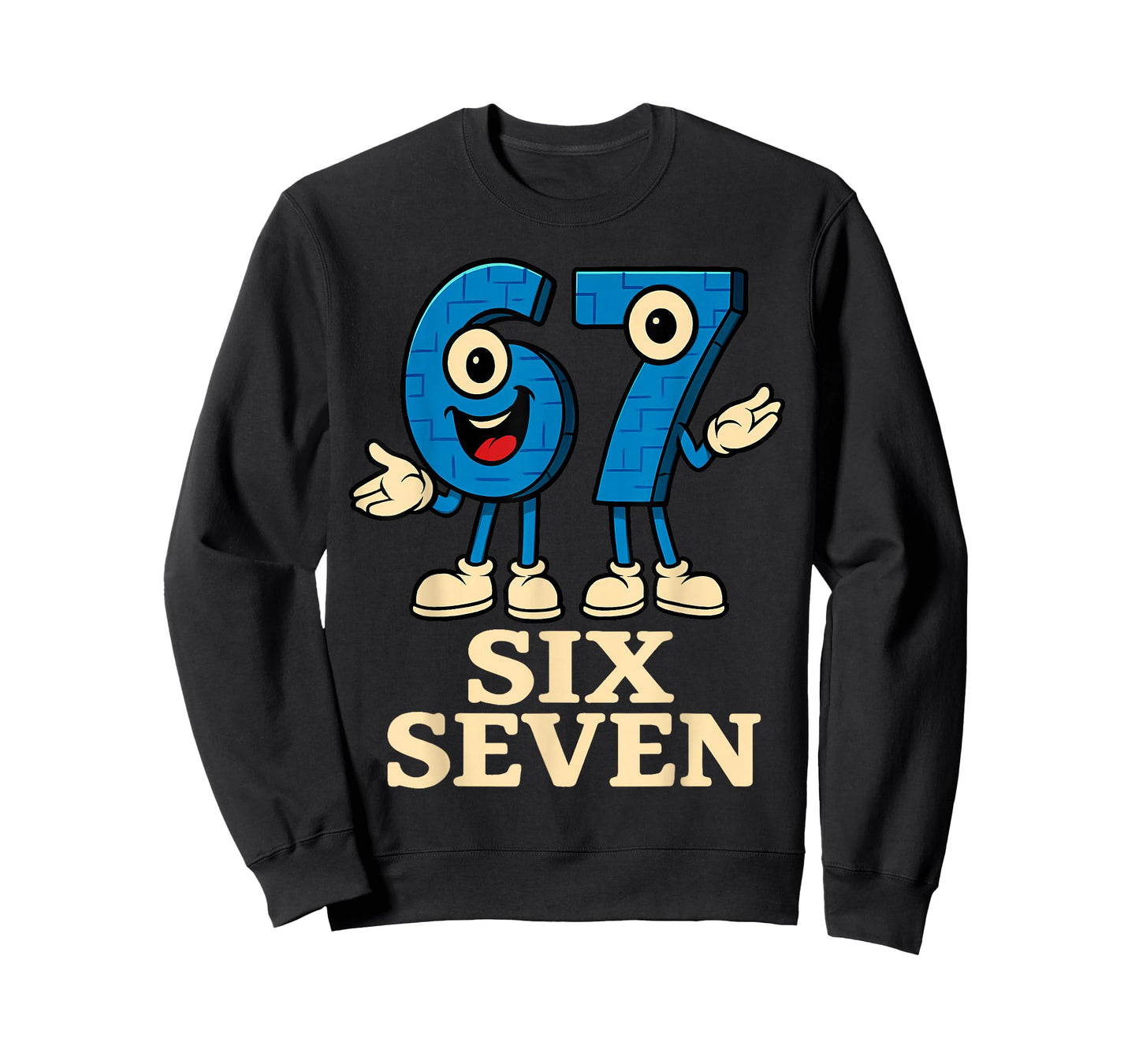 67 Six Seven 6-7 - Funny Italian Brainrot Kids Gaming Meme T-Shirt