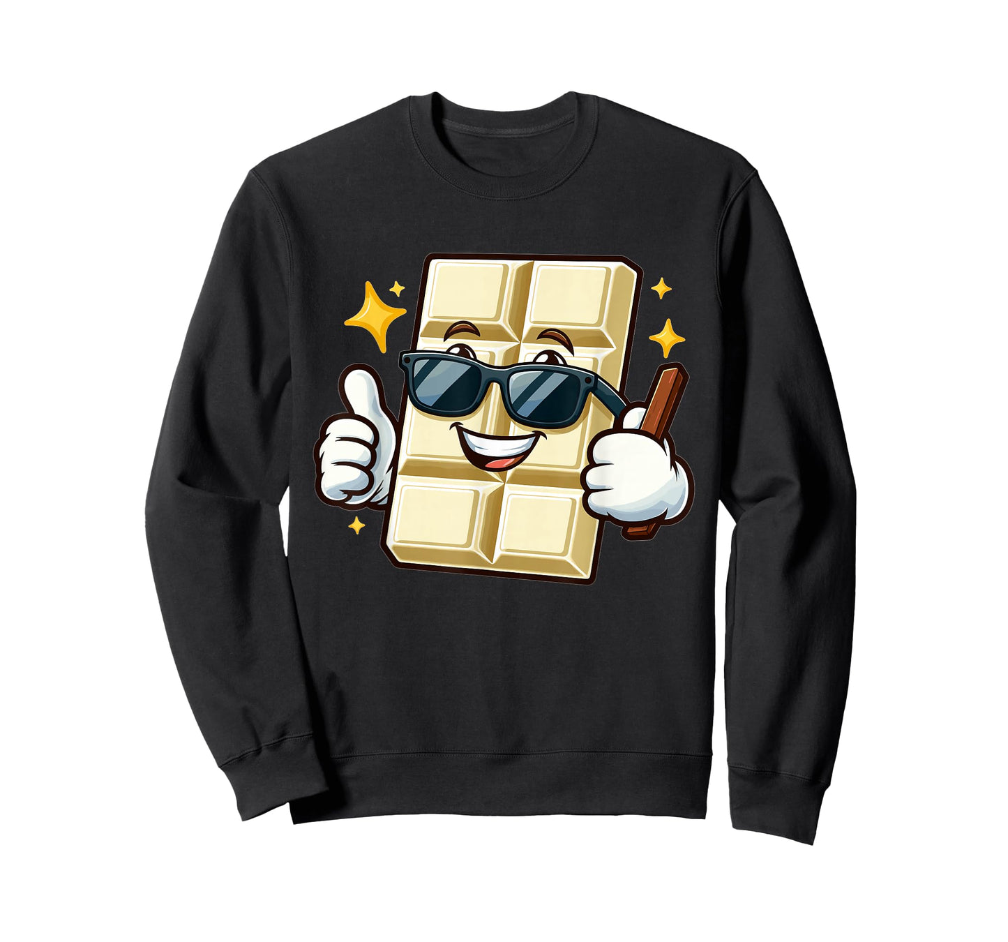 White Chocolate Cute Chocolate Cartoon Chocolate T-Shirt