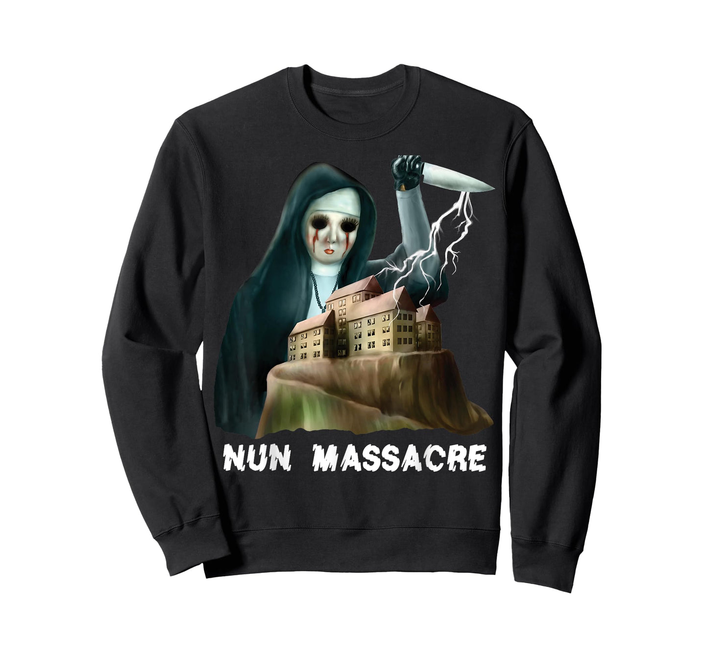Nun Massacre Survival Horror Game Maniac T-Shirt