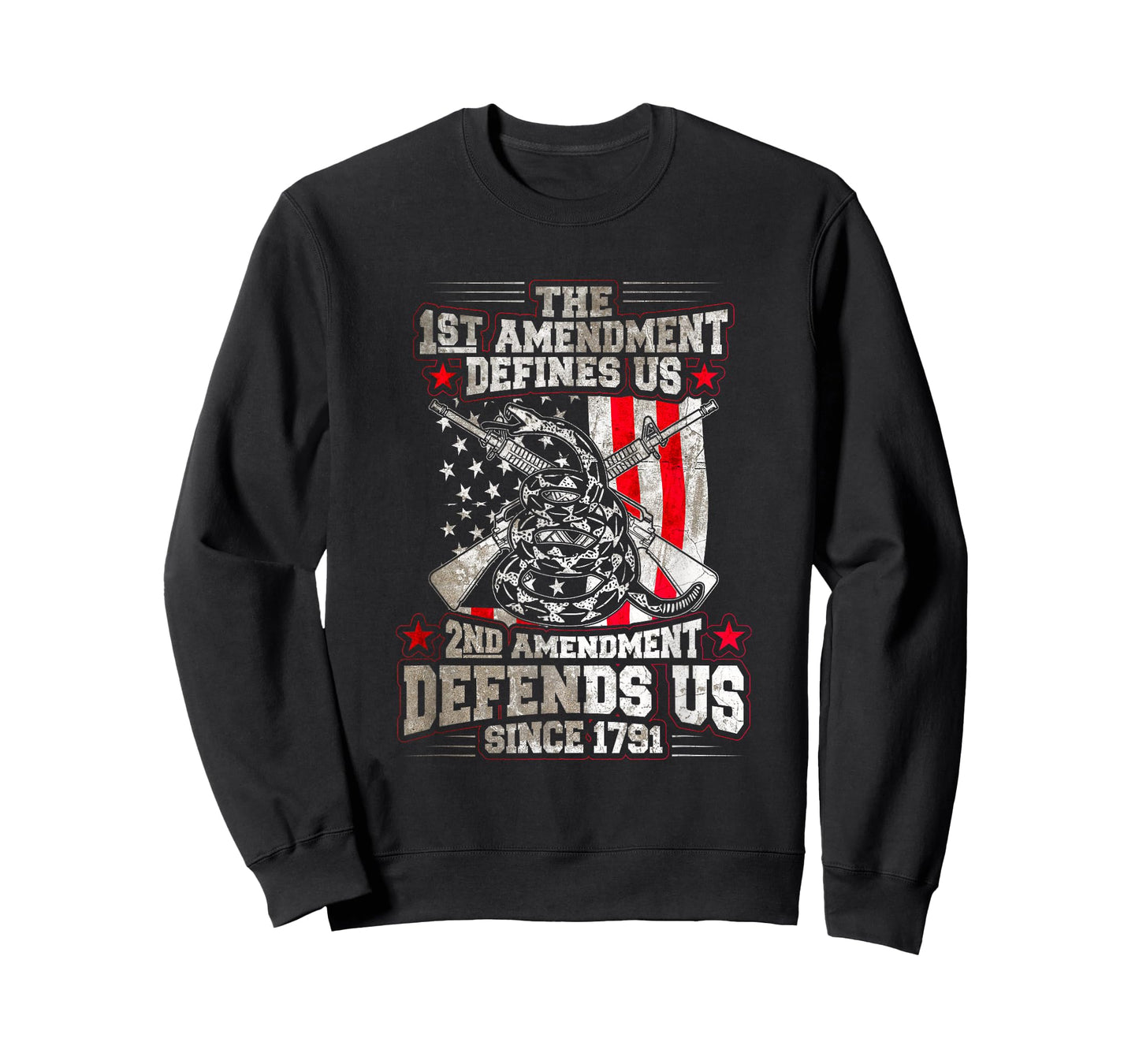 The 1st Amendment Defines us! 2nd Amendment Defend us! T-Shirt